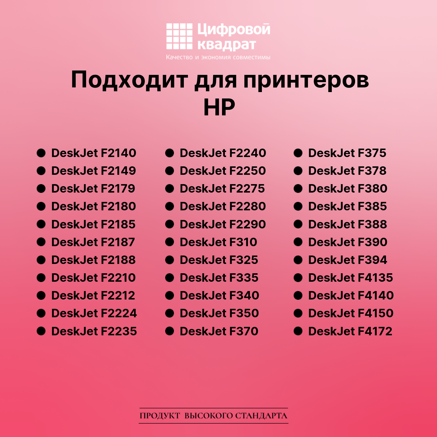 Картридж для HP DeskJet D1330 совместимый 3