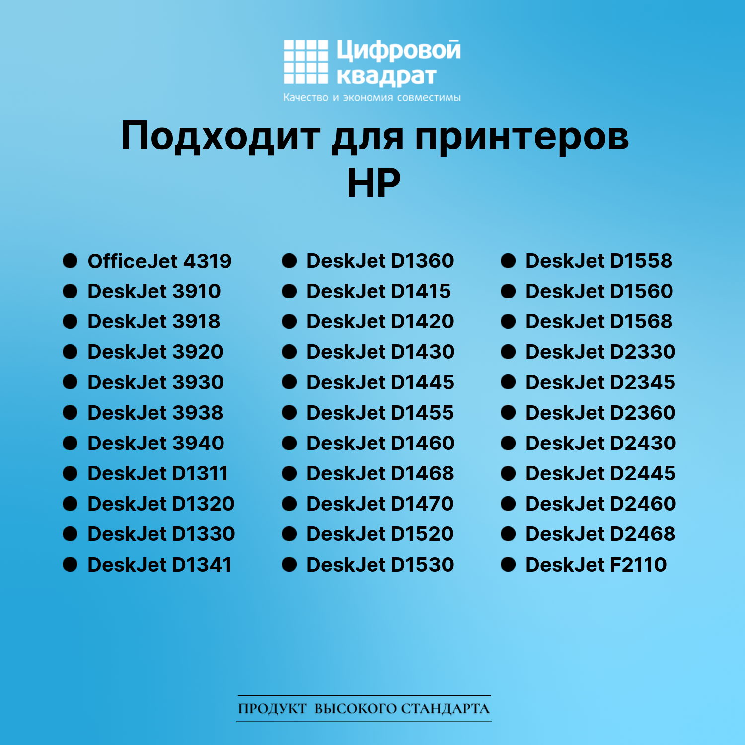 Картридж для HP OfficeJet 4319 совместимый 2