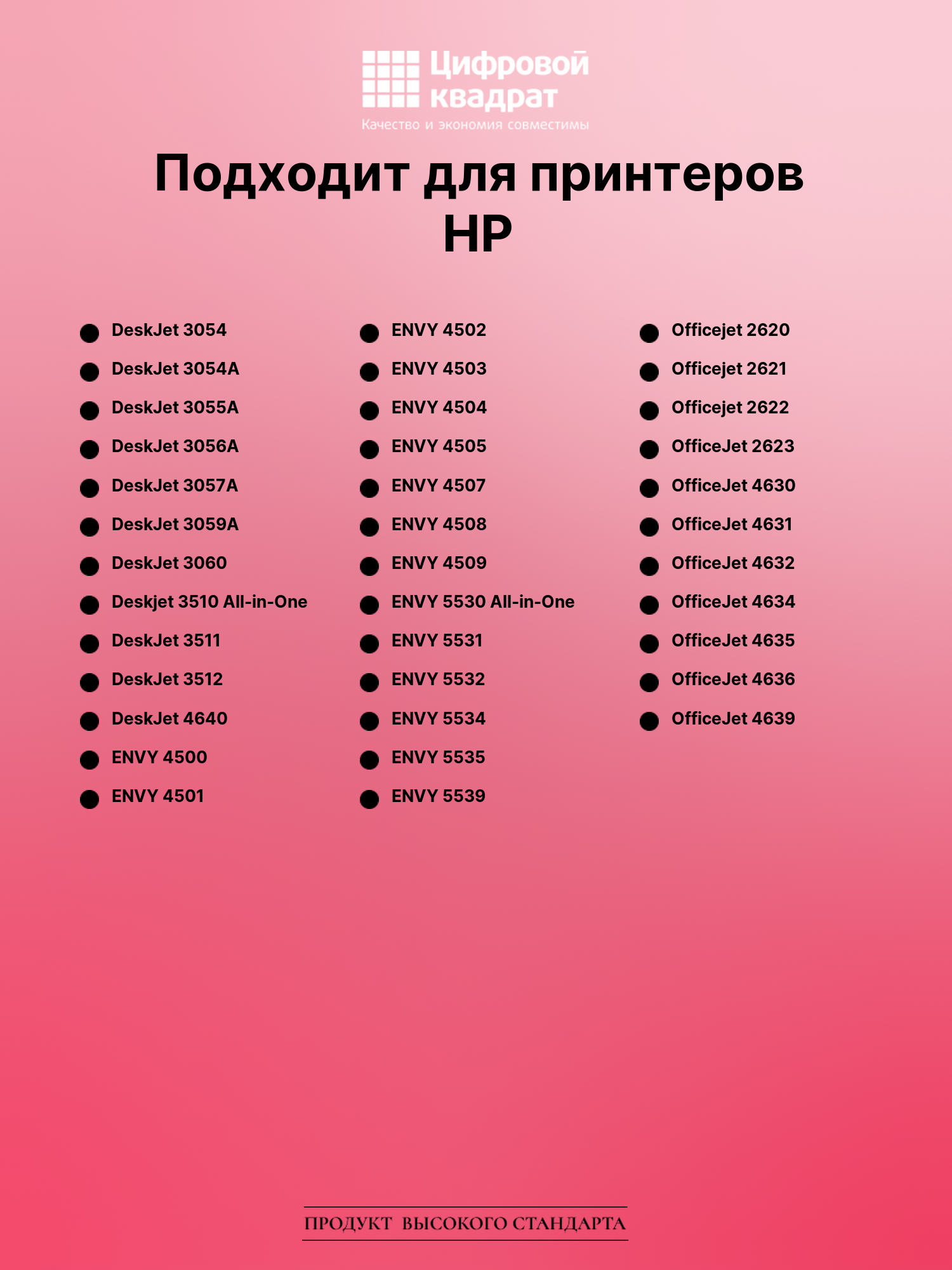 Картридж для HP DeskJet 2050 совместимый 3