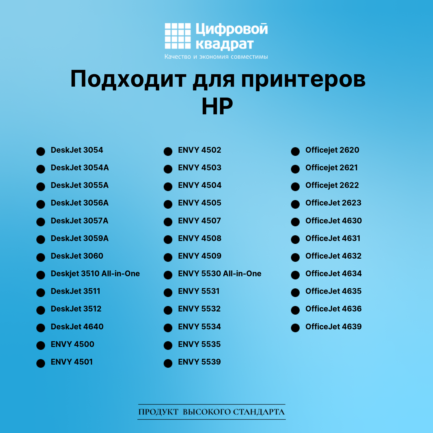 Картридж для HP DeskJet 2050A совместимый 3