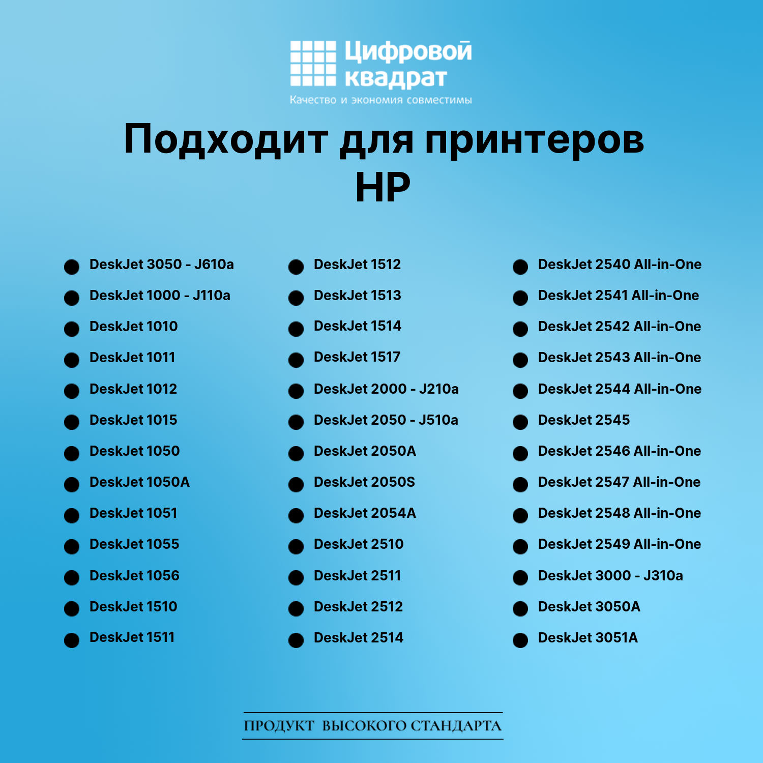 Картридж для HP DeskJet 3050 совместимый 2
