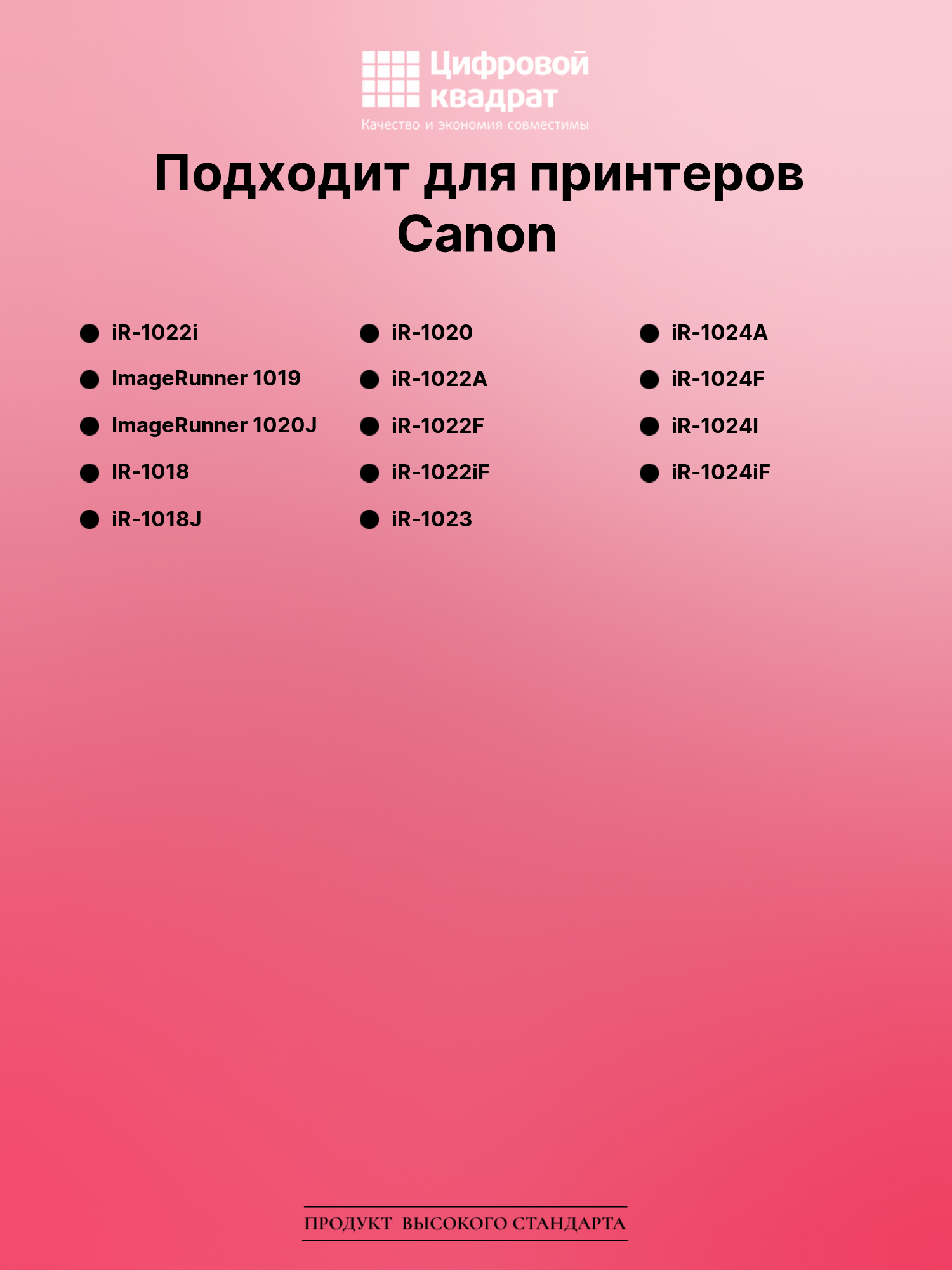 Картридж для Canon iR-1022i совместимый 2