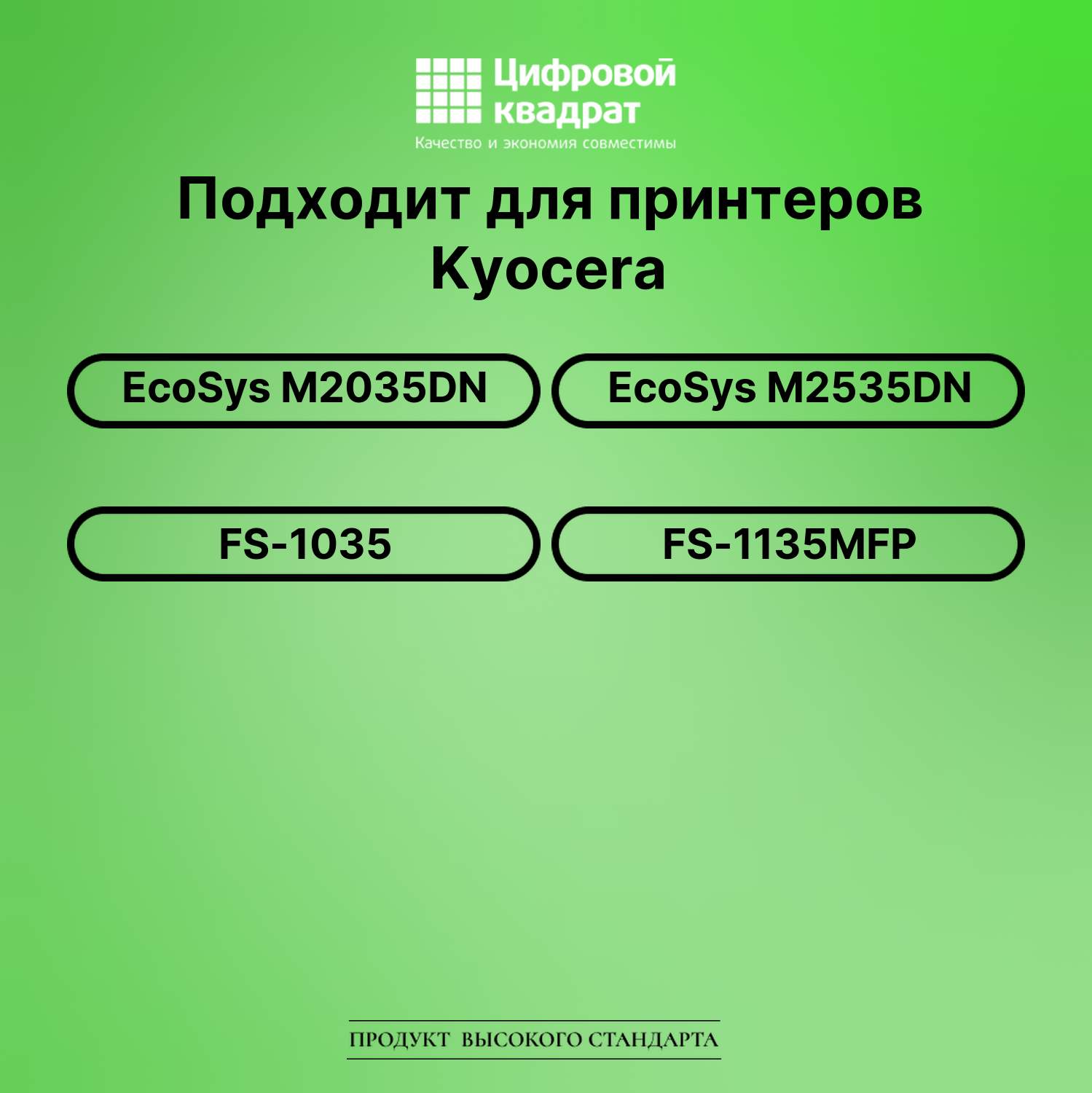 Картридж для Kyocera EcoSys M2035DN совместимый 2