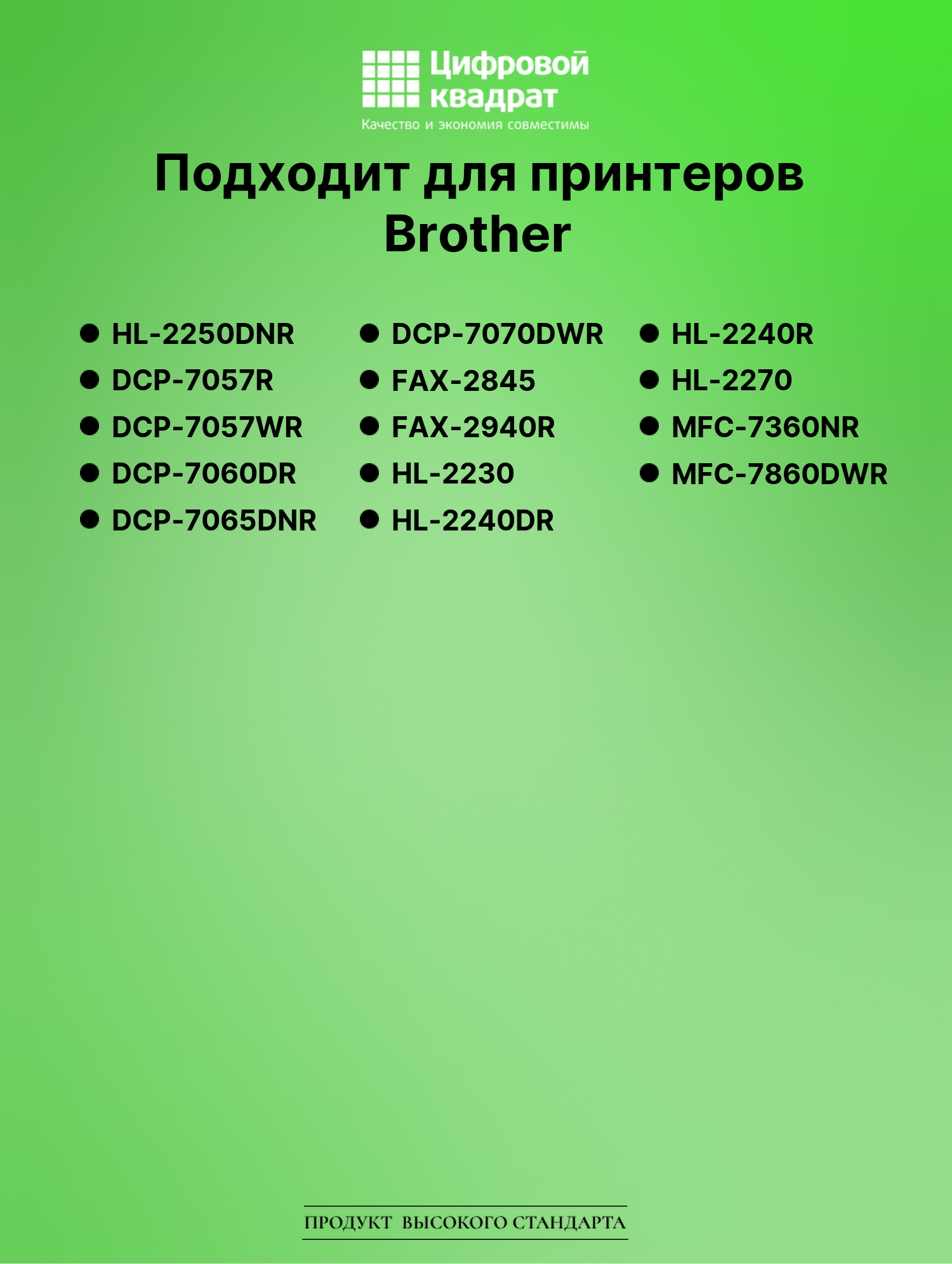 Картридж для Brother HL-2250DNR (TN-2275), HL-2270 2