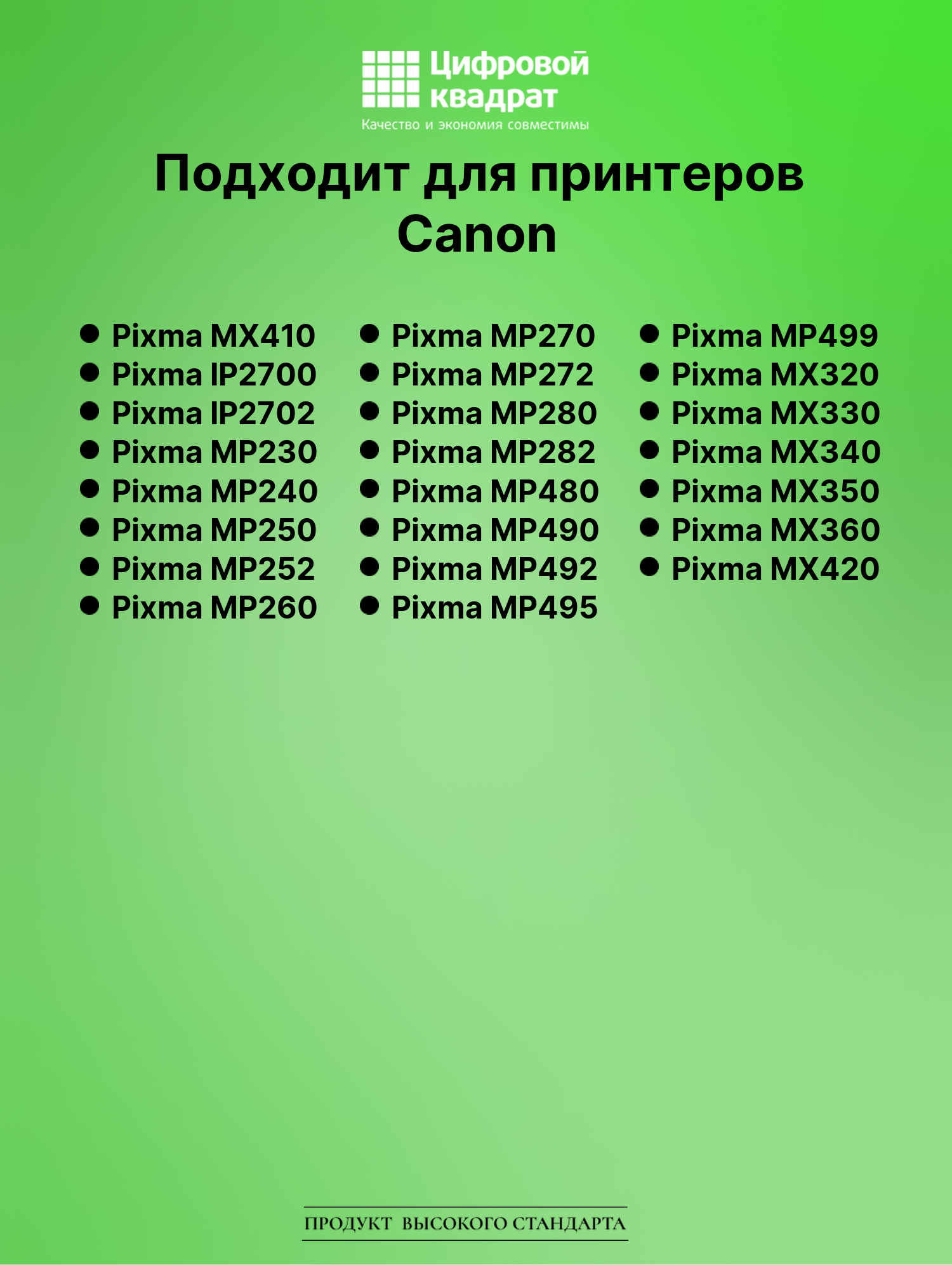 Картридж для Canon Pixma MX410 совместимый 2