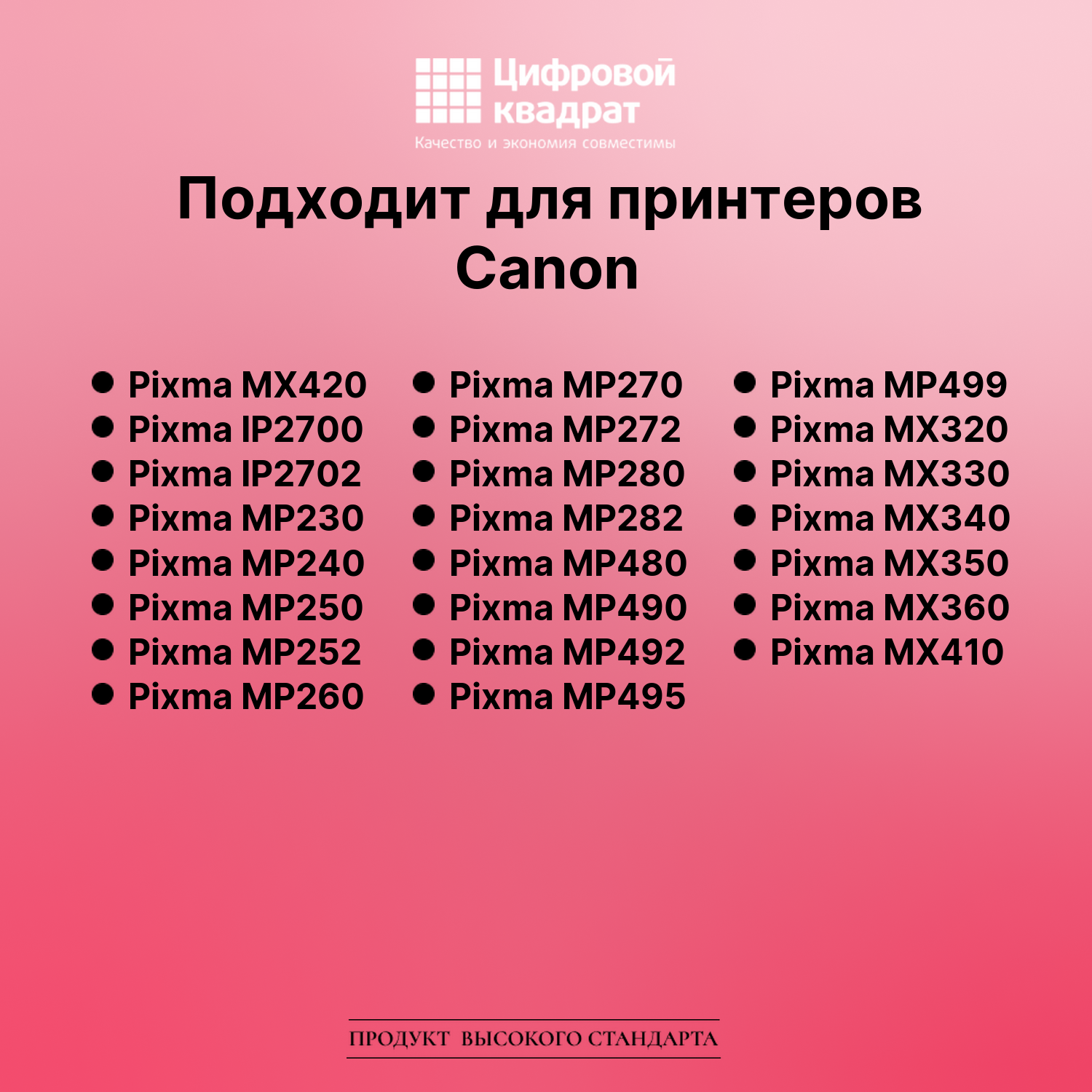 Картридж для Canon Pixma MX420 совместимый 2