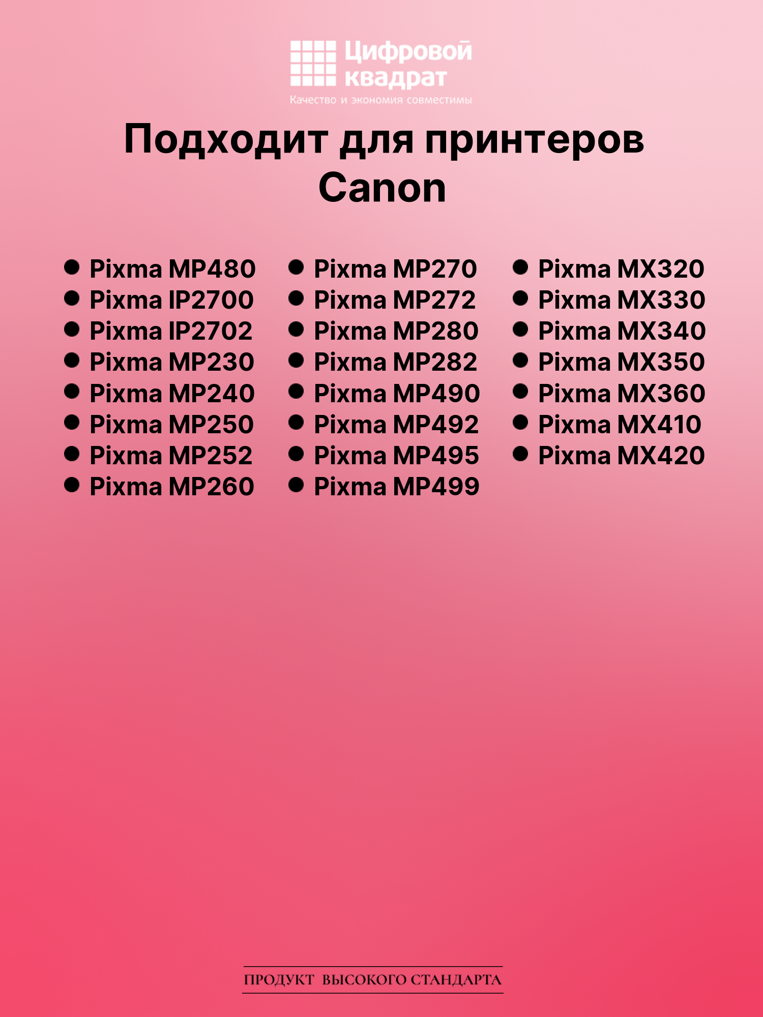 Картридж для Canon Pixma MP480 совместимый 2