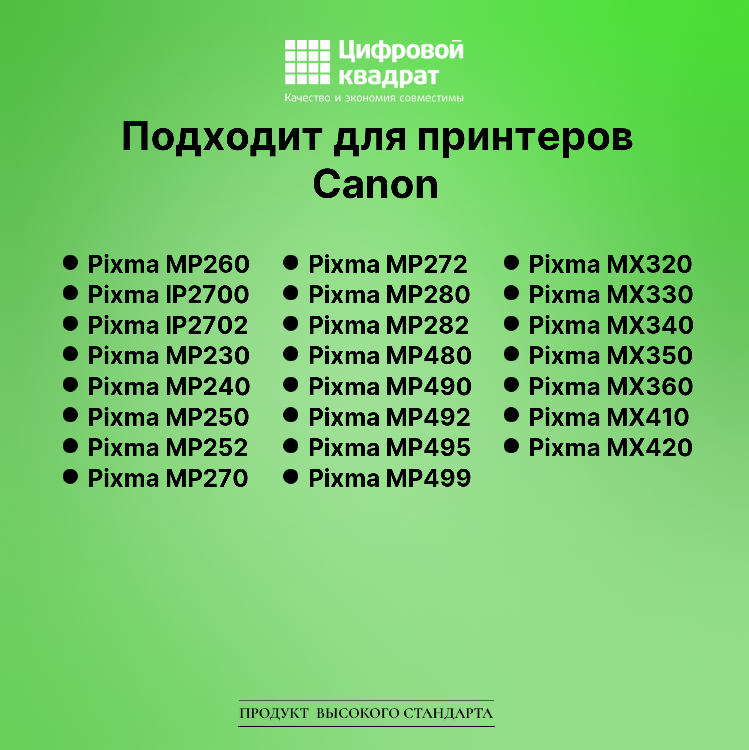 Картридж для Canon Pixma MP260 совместимый 2