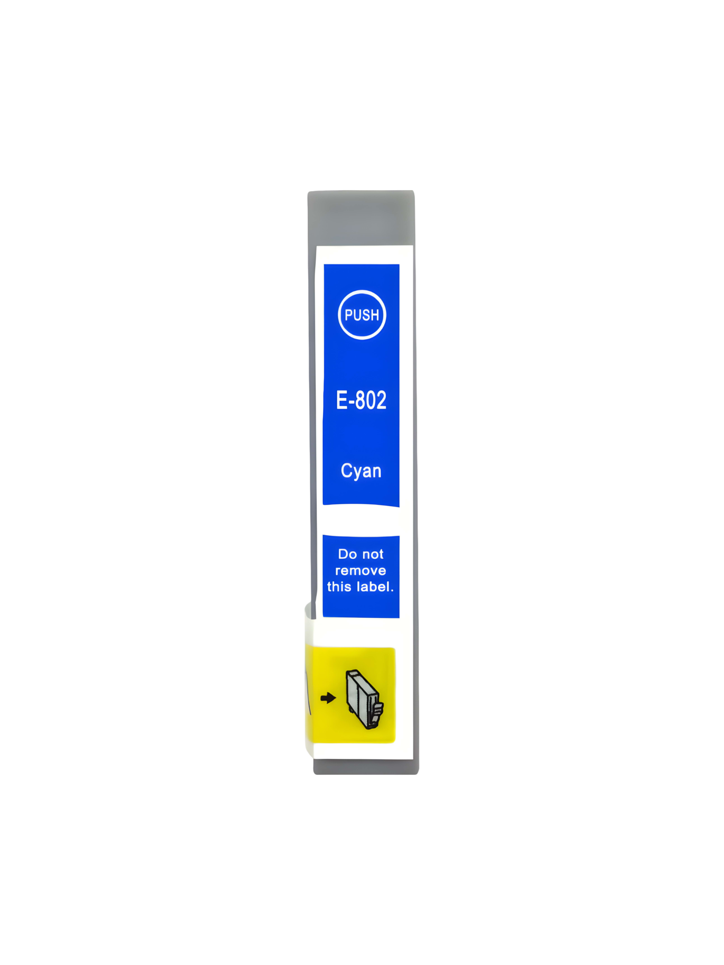 Картридж T0802 Epson голубой совместимый 1