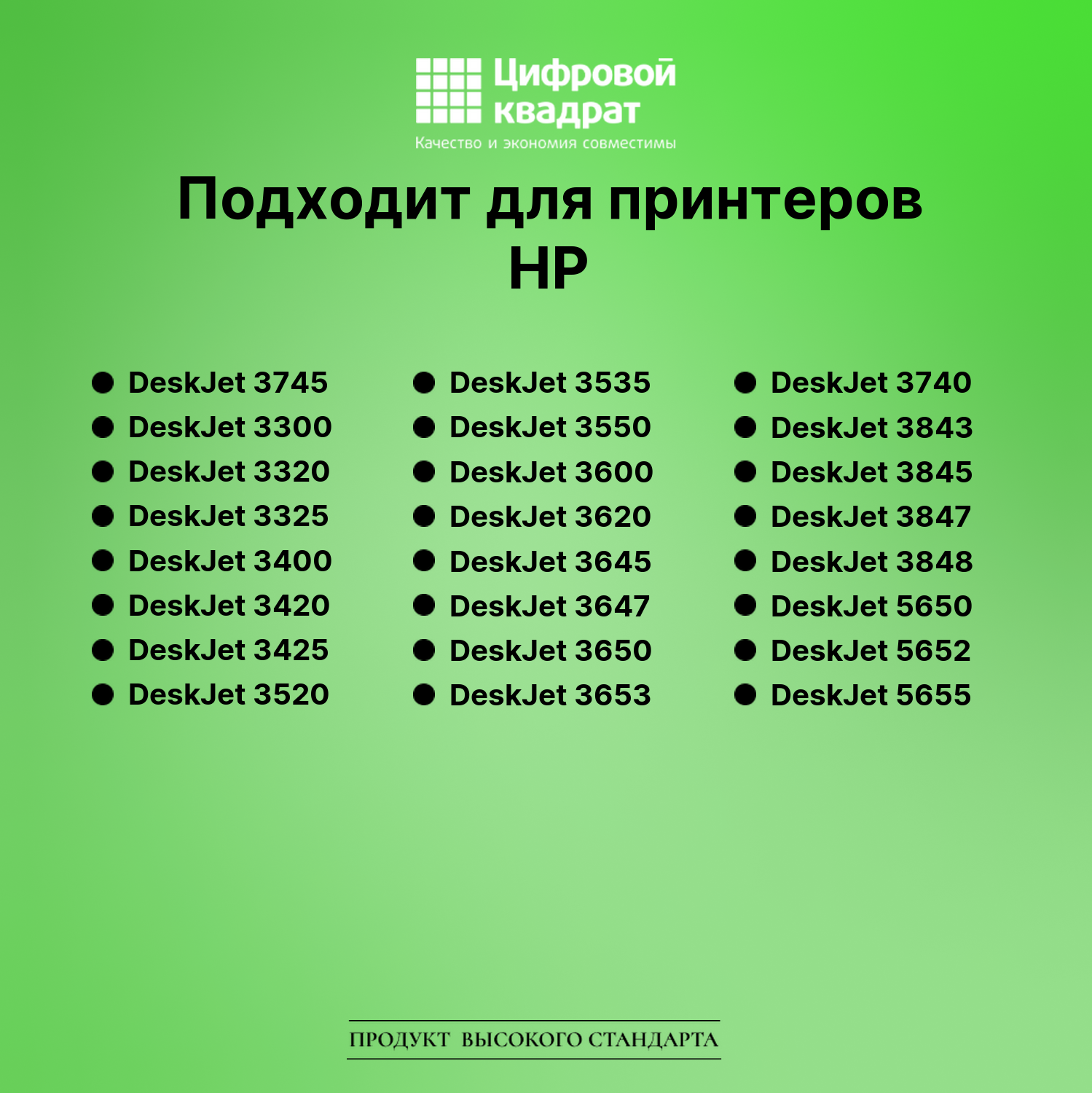 Картридж для HP DeskJet 3745 совместимый 2