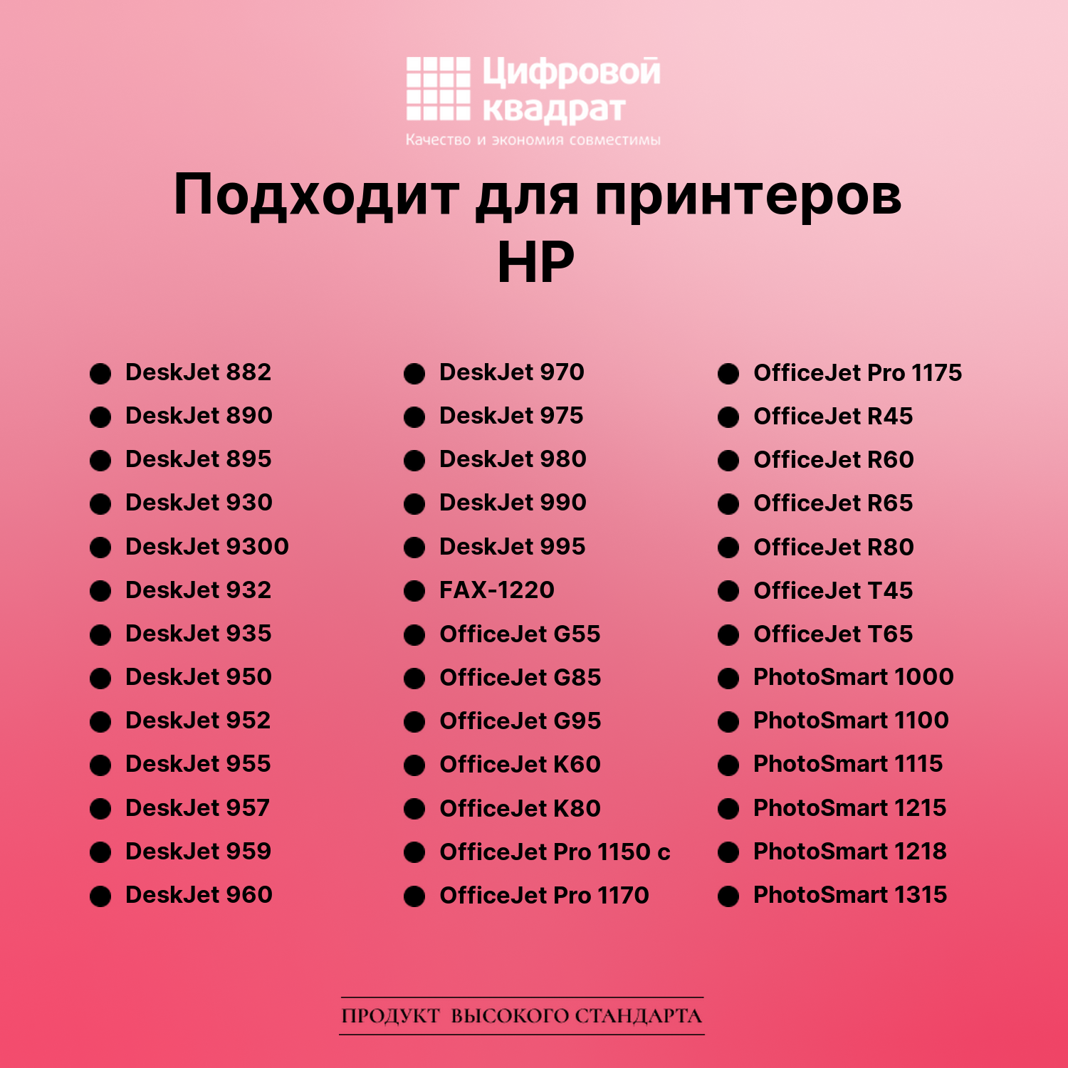 Картридж для HP 890 совместимый 3