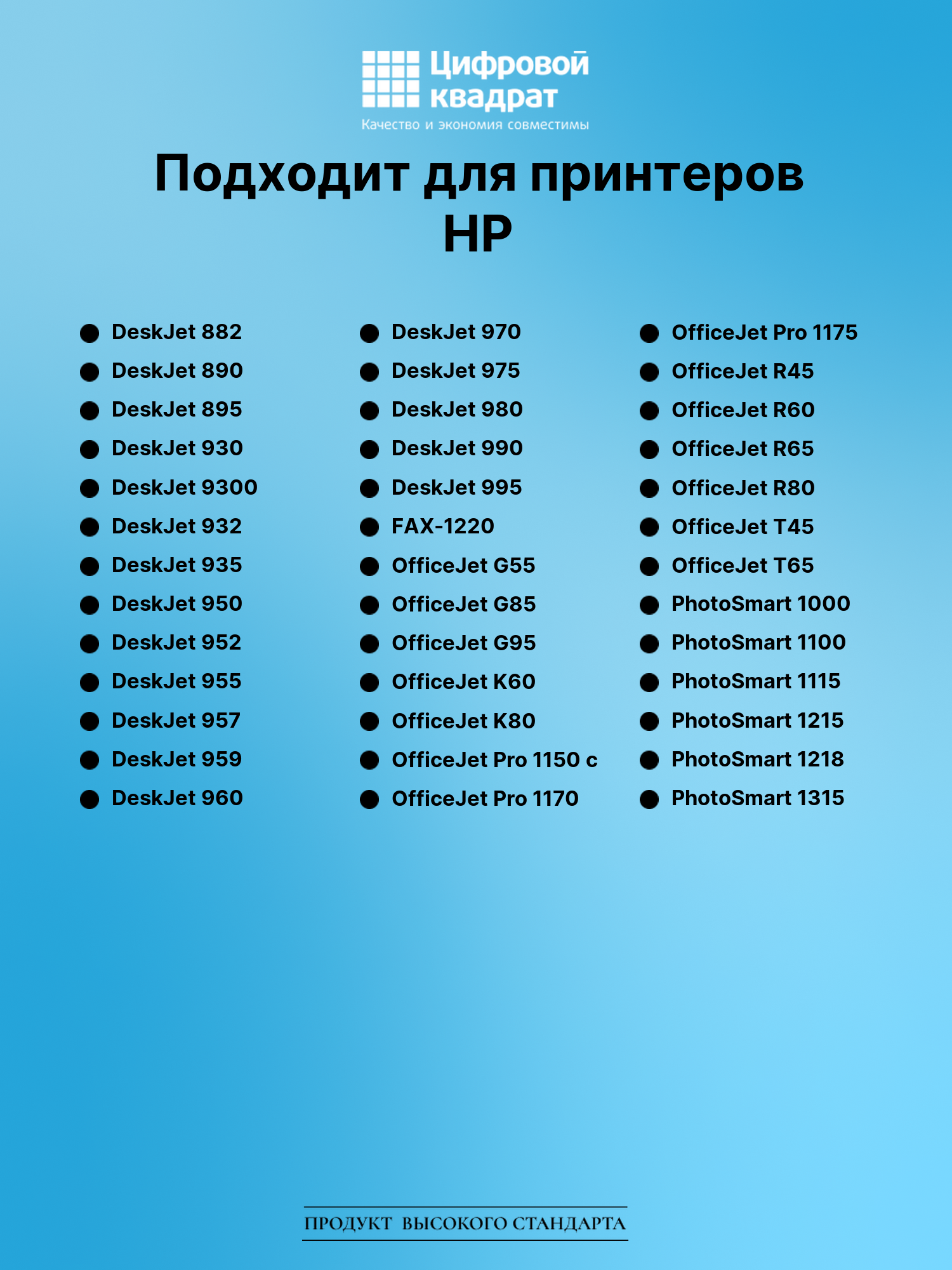 Картридж для HP 895 совместимый 3