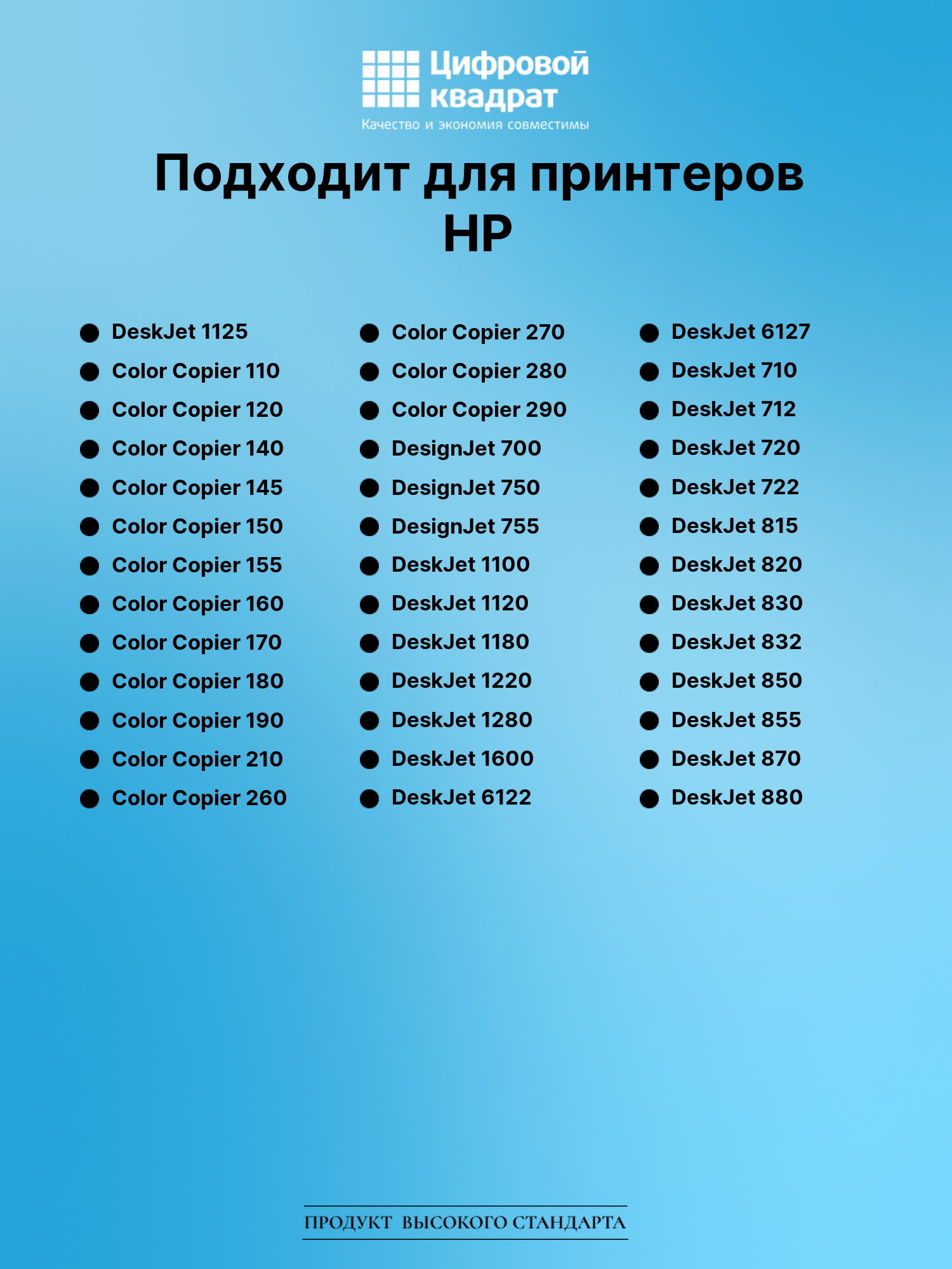 Картридж для HP 1125 совместимый 2