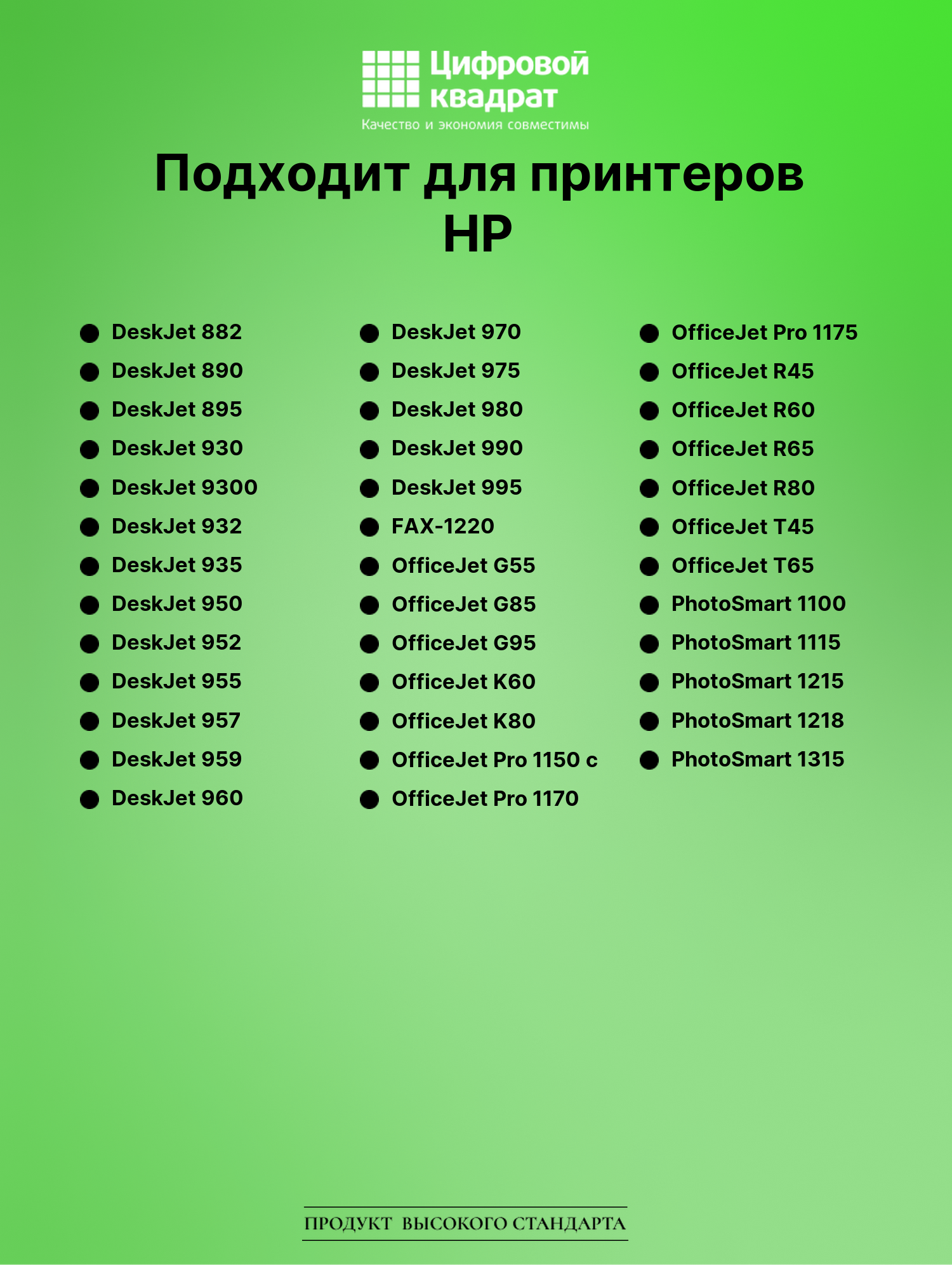 Картридж для HP PhotoSmart 1000 совместимый 3