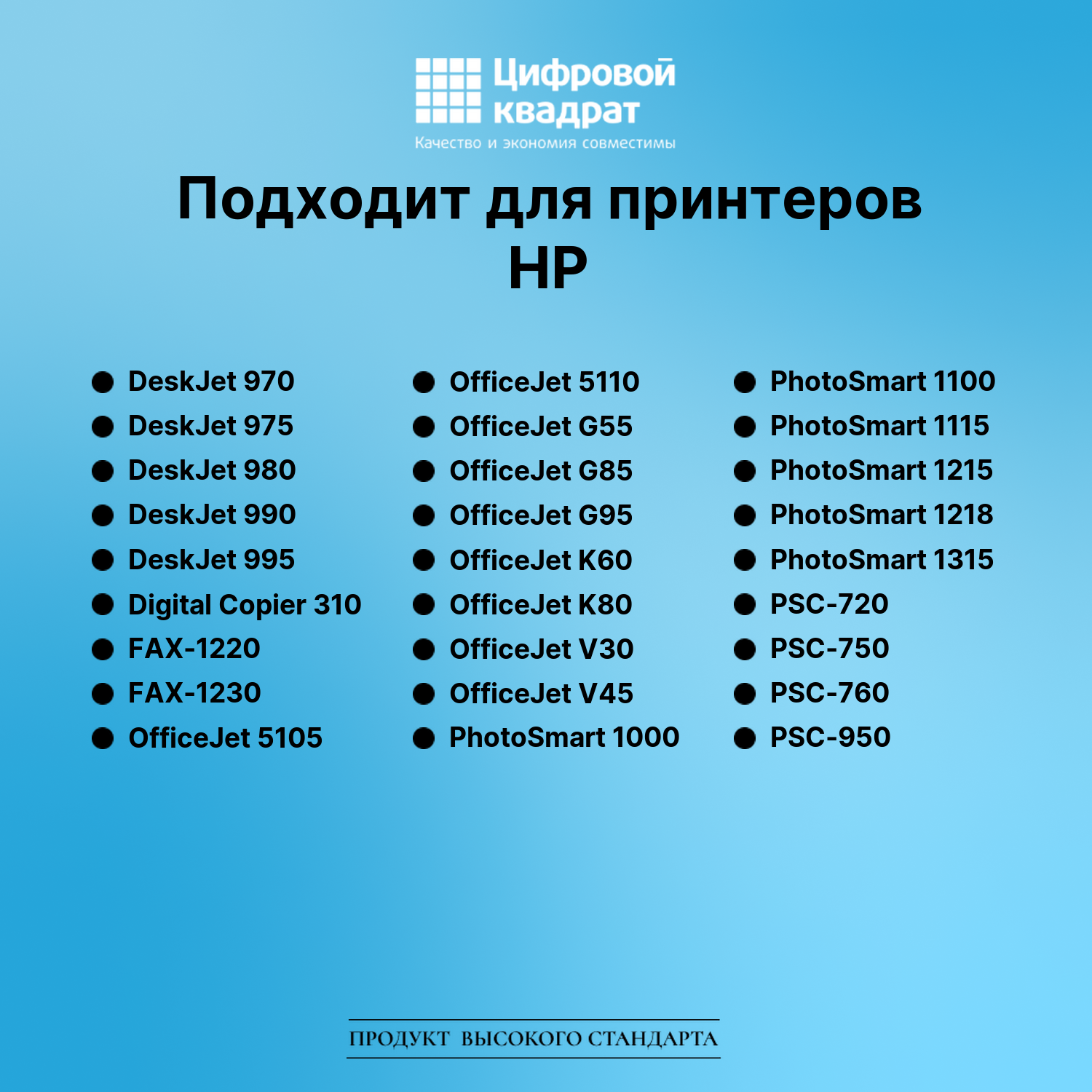 Картридж для HP OfficeJet V40 совместимый 3