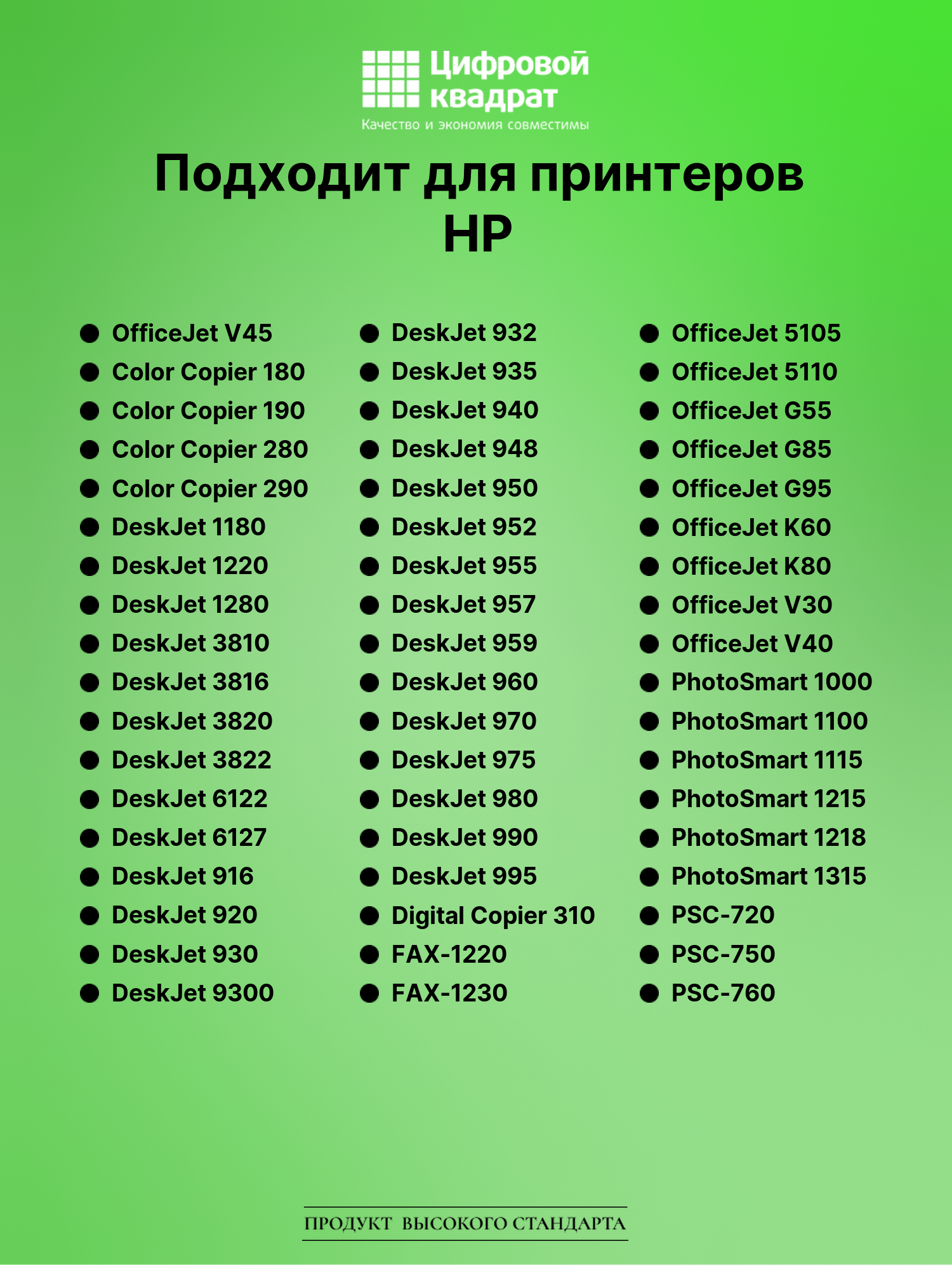 Картридж для HP OfficeJet V45 совместимый 2