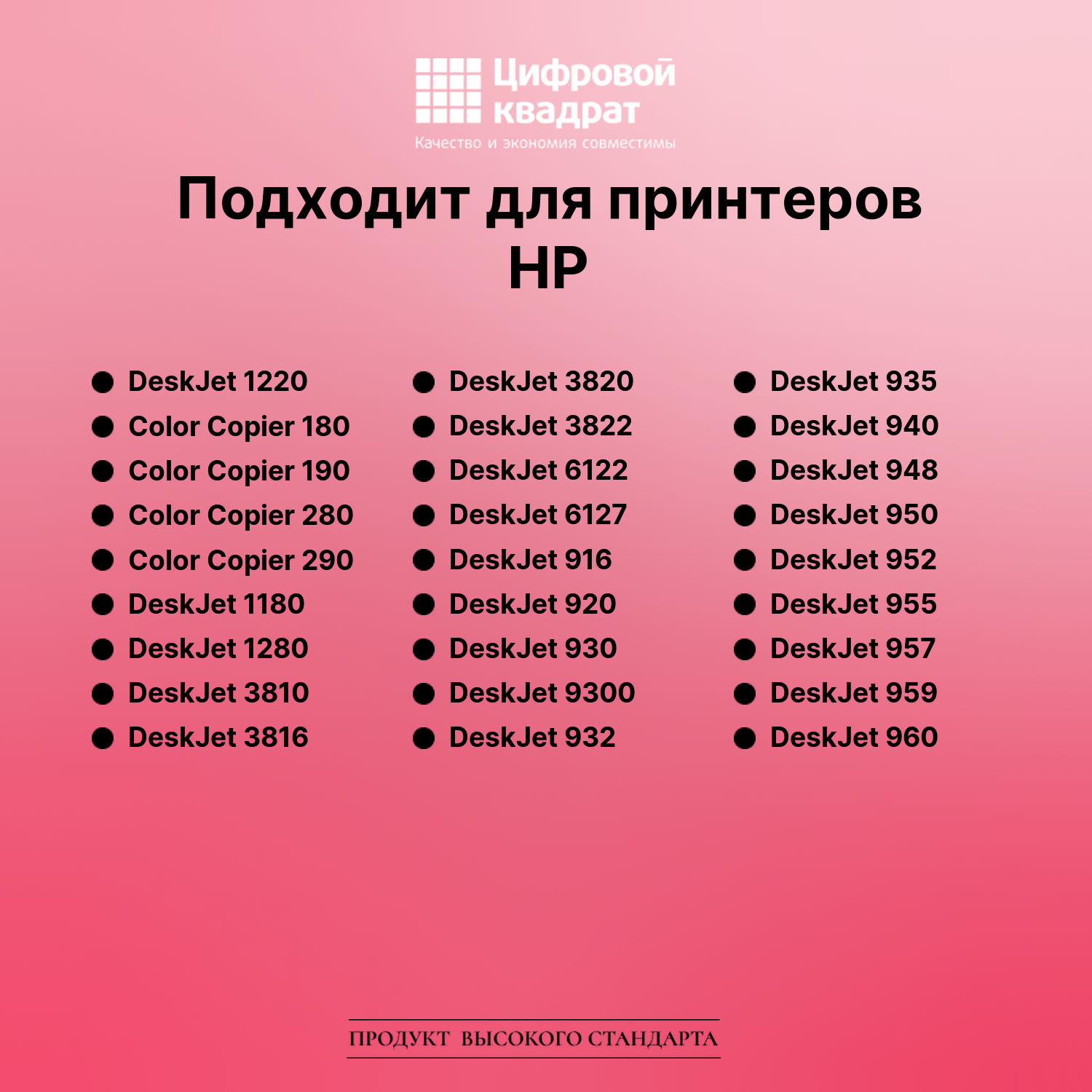 Картридж для HP DeskJet 1220 совместимый 2