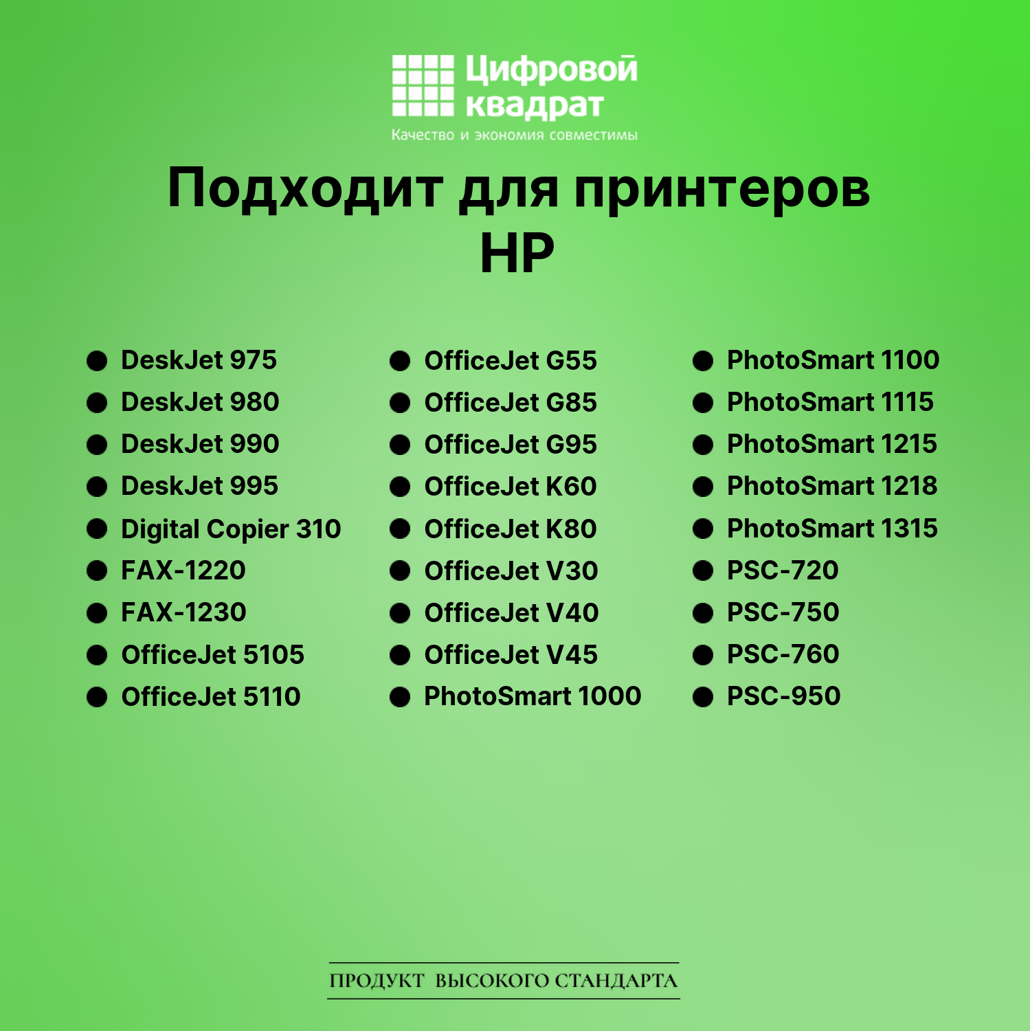 Картридж для HP DeskJet 1280 совместимый 3