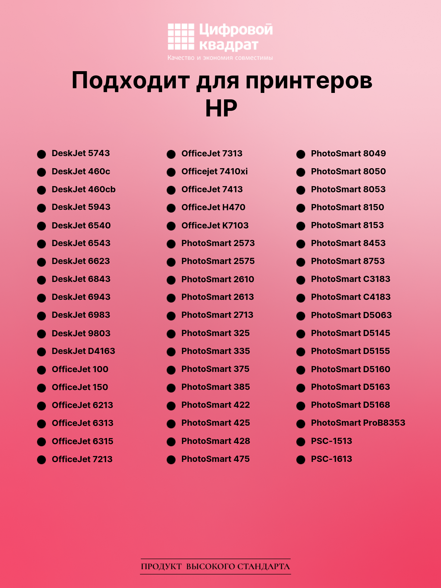 Картридж для HP DeskJet 5743 совместимый 2