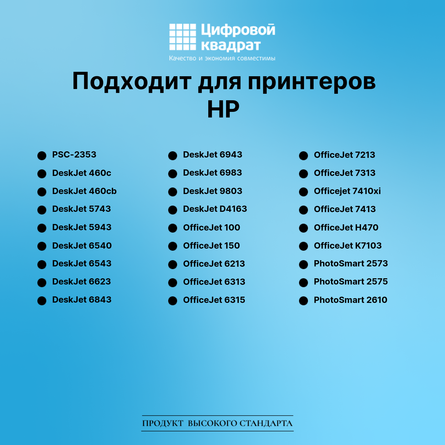 Картридж для HP PSC-2353 совместимый 2