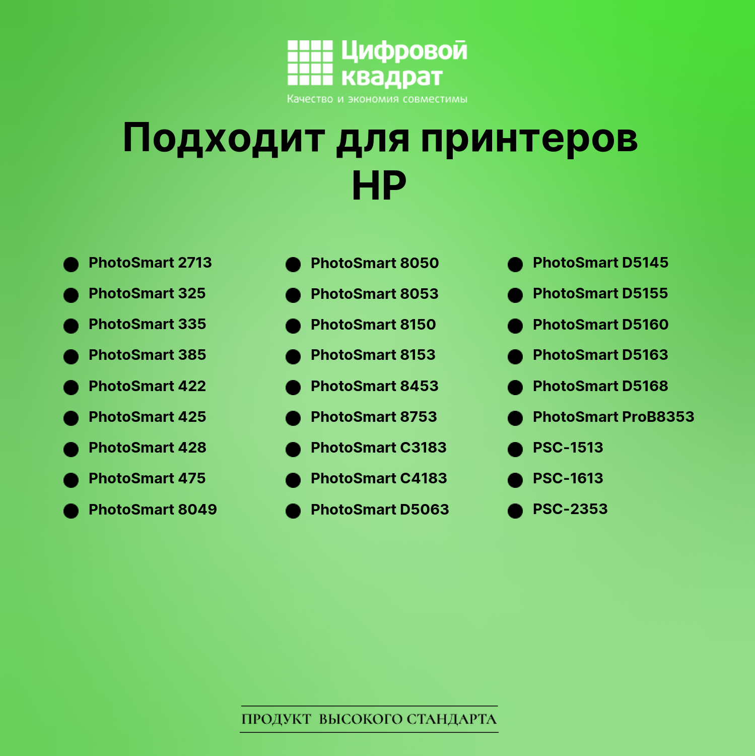 Картридж для HP PhotoSmart 375 совместимый 3