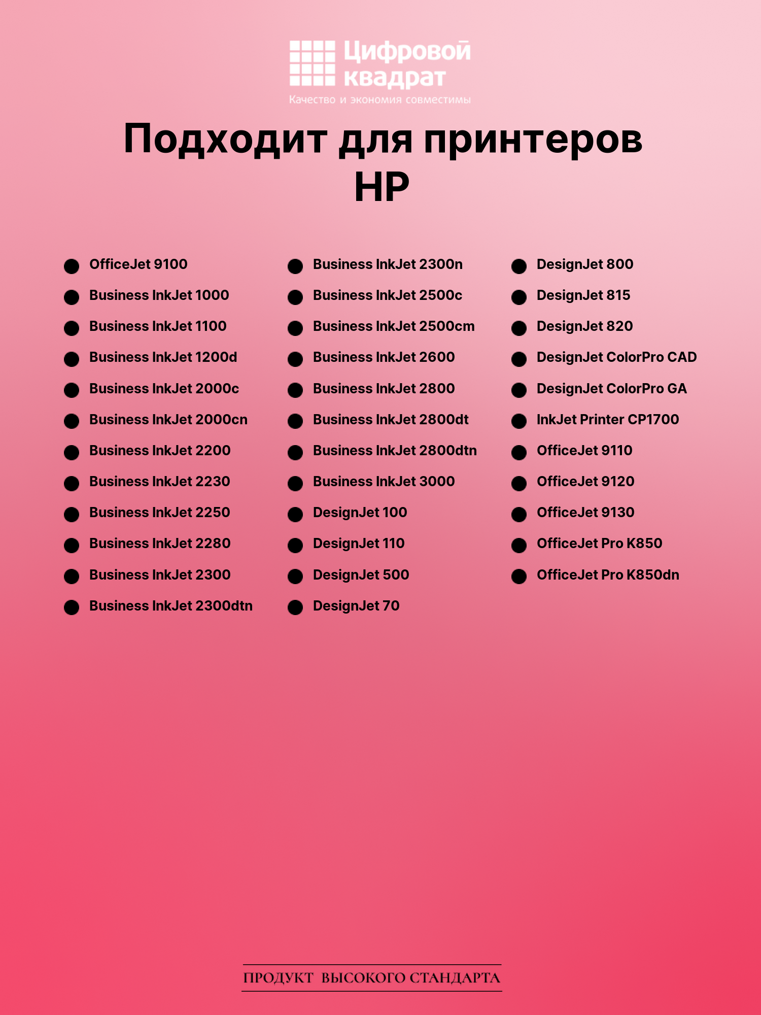 Картридж для HP OfficeJet 9100 (10), InkJet 2000c 2