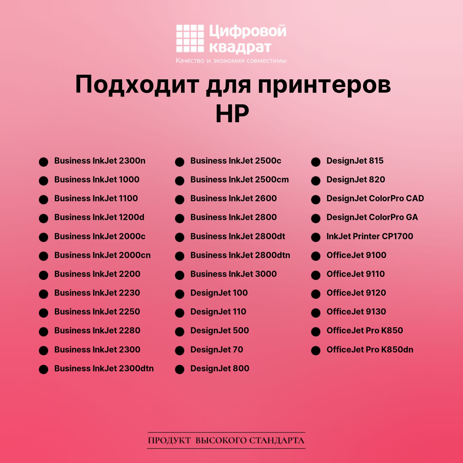 Картридж для HP Business InkJet 2300N совместимый 2