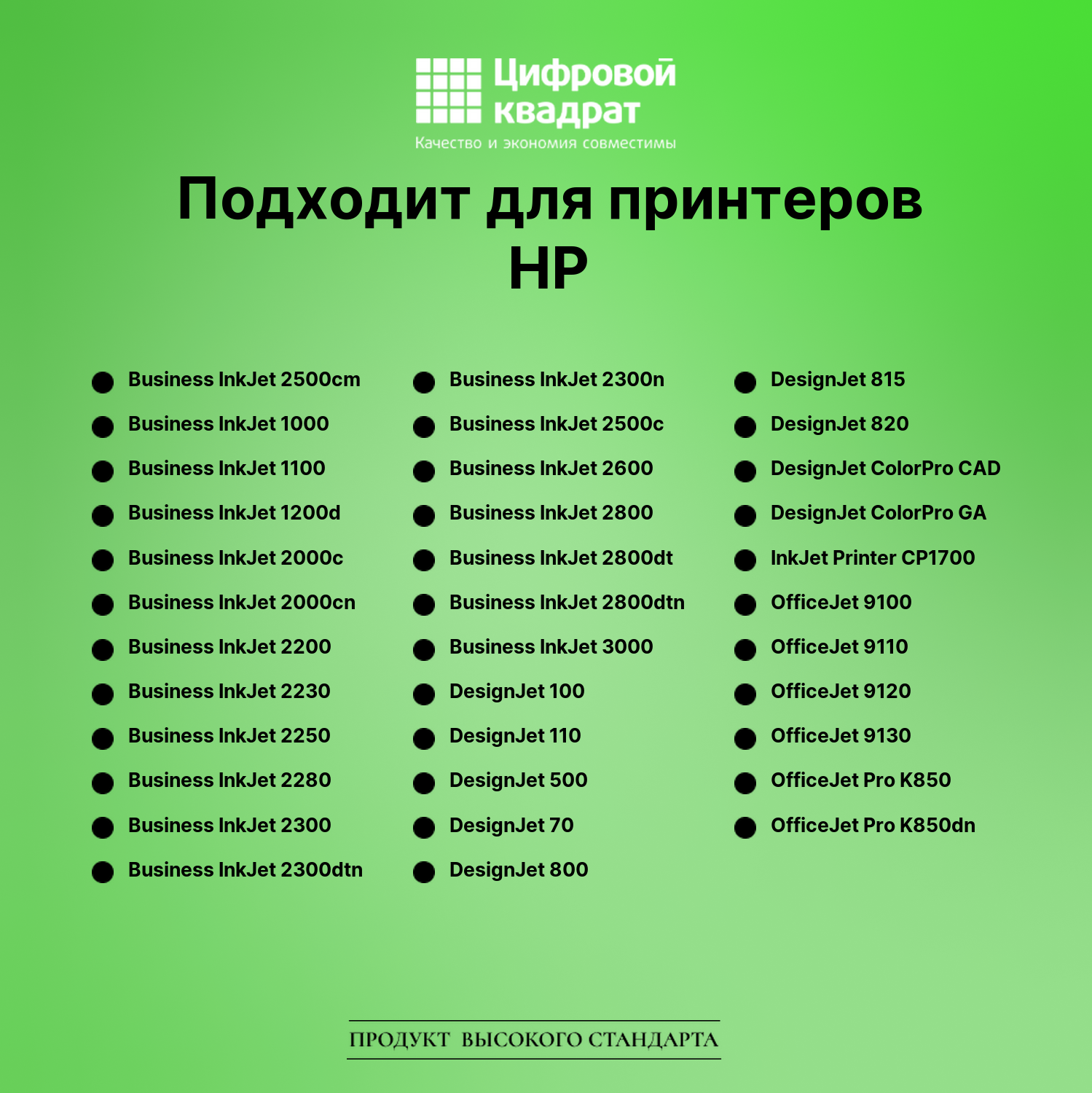 Картридж для HP Business InkJet 2500CM совместимый 2