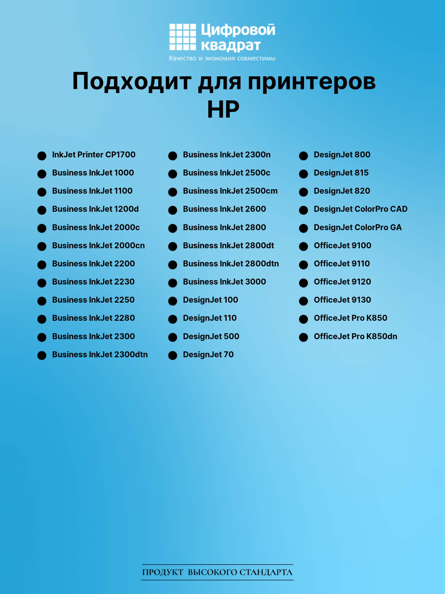 Картридж для HP InkJet Printer CP1700 (10), 2