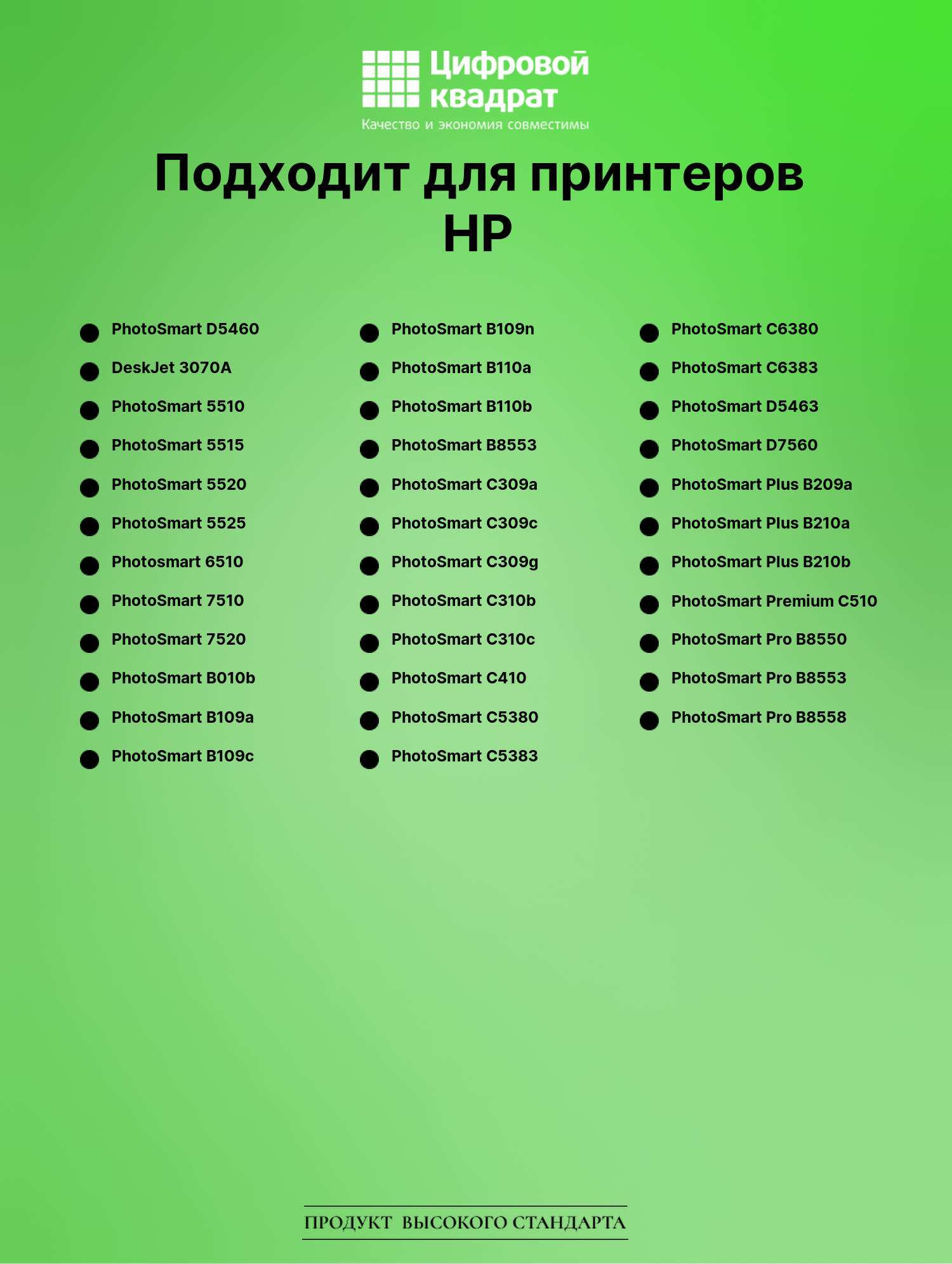 Картридж для HP PhotoSmart D5460 (178XL), 2