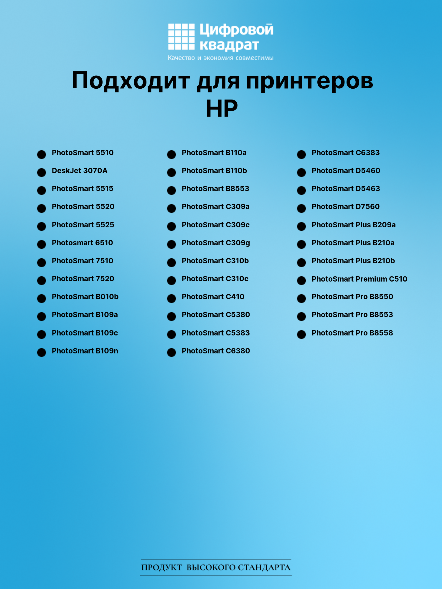Картридж для HP PhotoSmart 5510 (178XL), 2