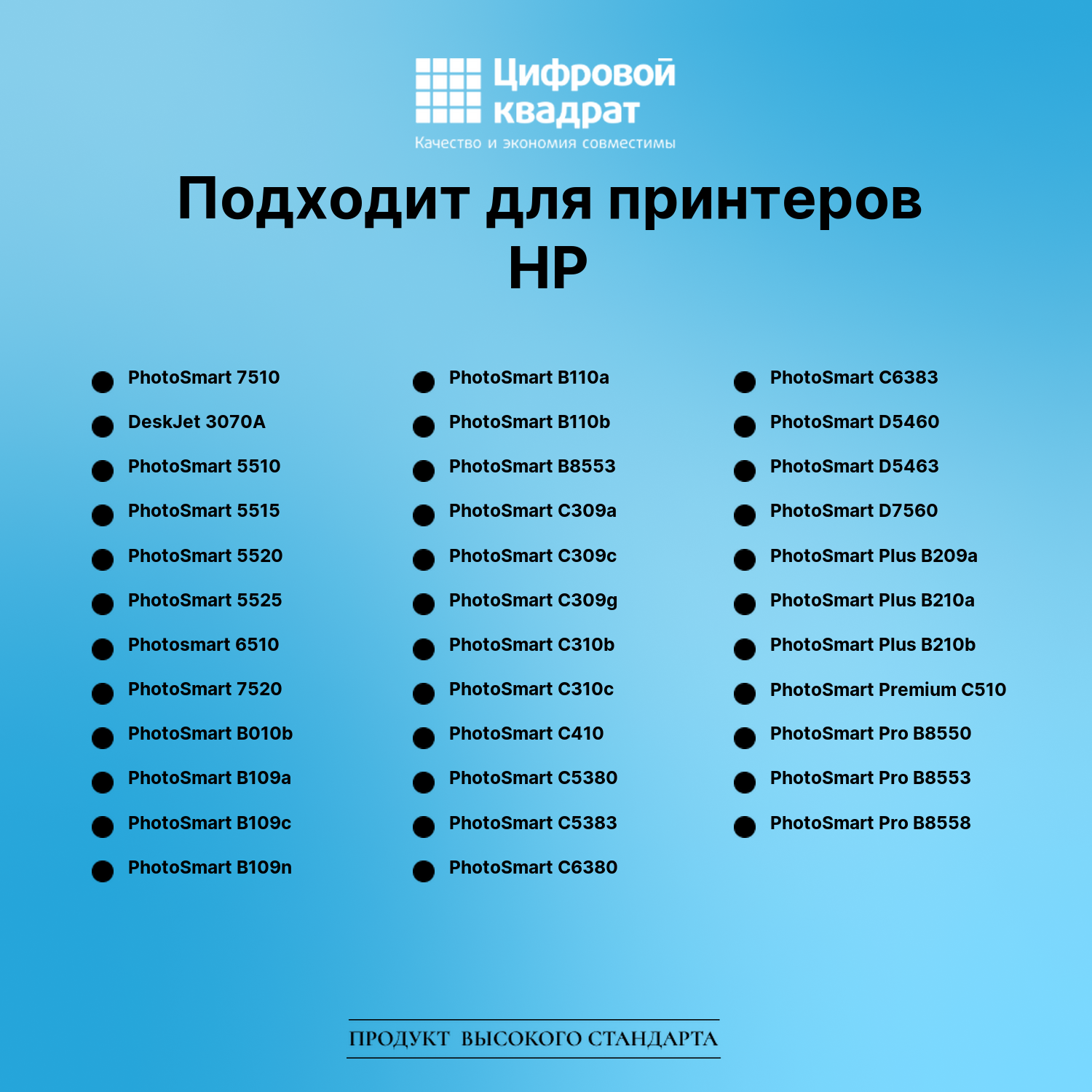 Картридж для HP PhotoSmart 7510 совместимый 2