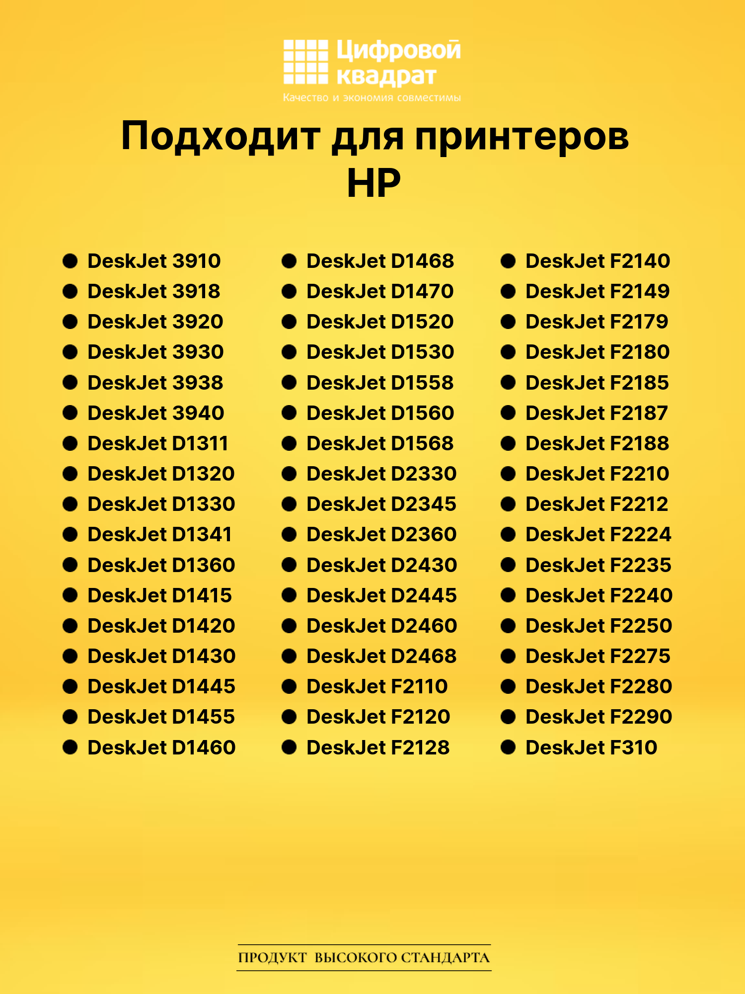 Набор картриджей №21-22XL HP C9351CE-C9352CE увеличенный ресурс совместимый 2
