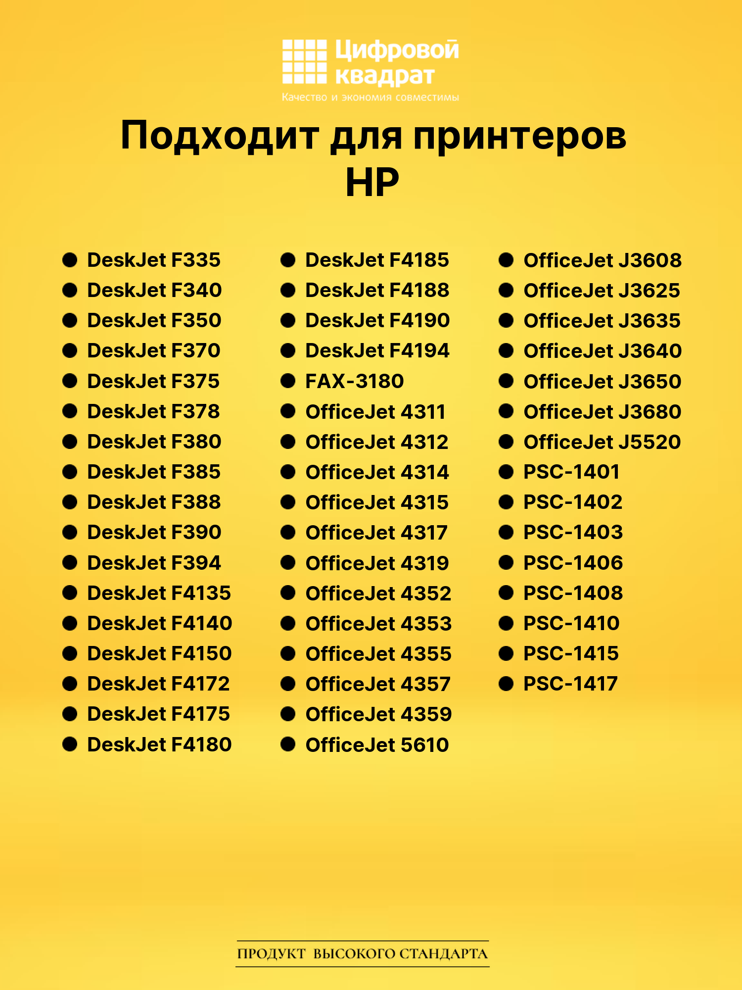 Набор картриджей №21-22XL HP C9351CE-C9352CE увеличенный ресурс совместимый 3
