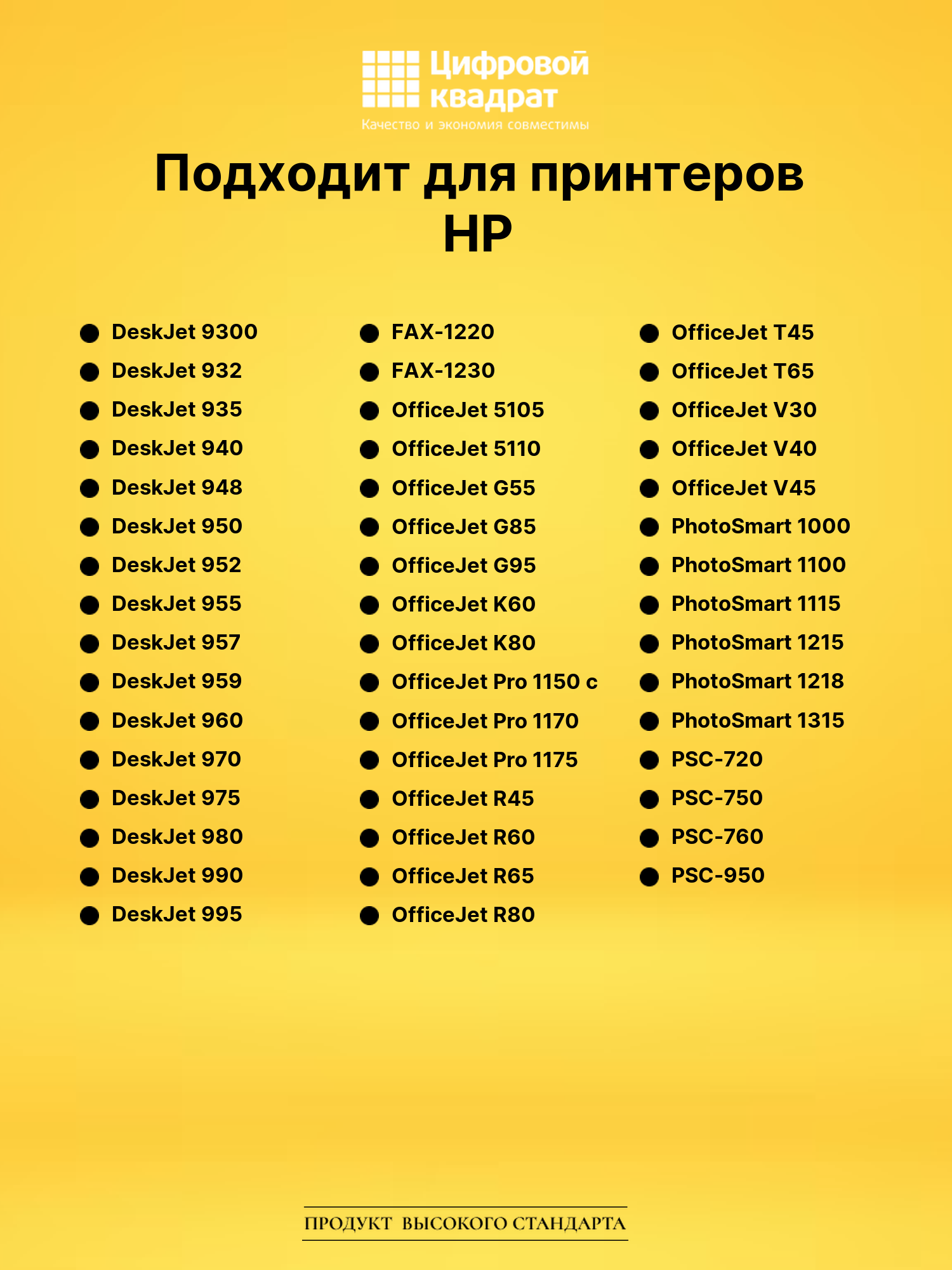 Набор картриджей №45-78 HP 51645A-C6578A увеличенный ресурс совместимый 3
