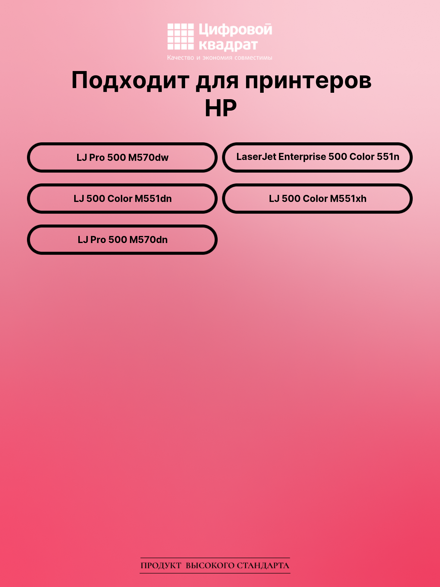 Картридж для HP Pro 500 M570DW совместимый 2
