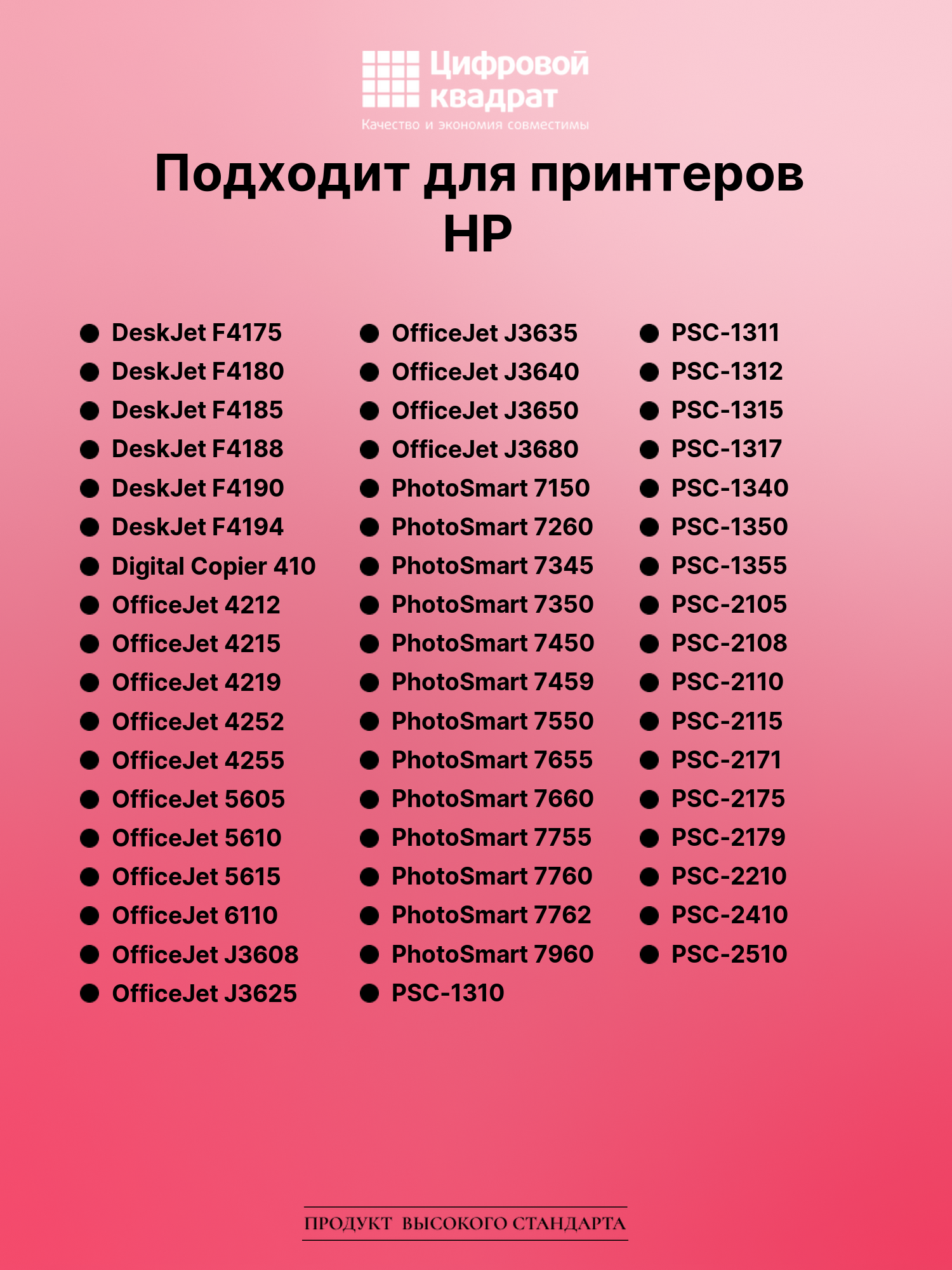 Картридж для HP DeskJet 450ci (58), DeskJet 3645 3