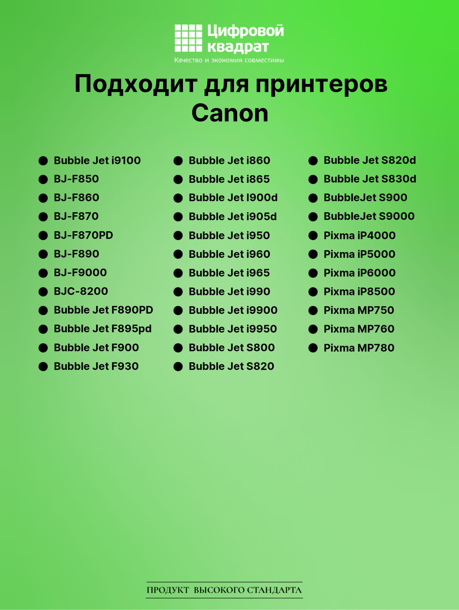Картридж для Canon BJ-I9100 совместимый 2
