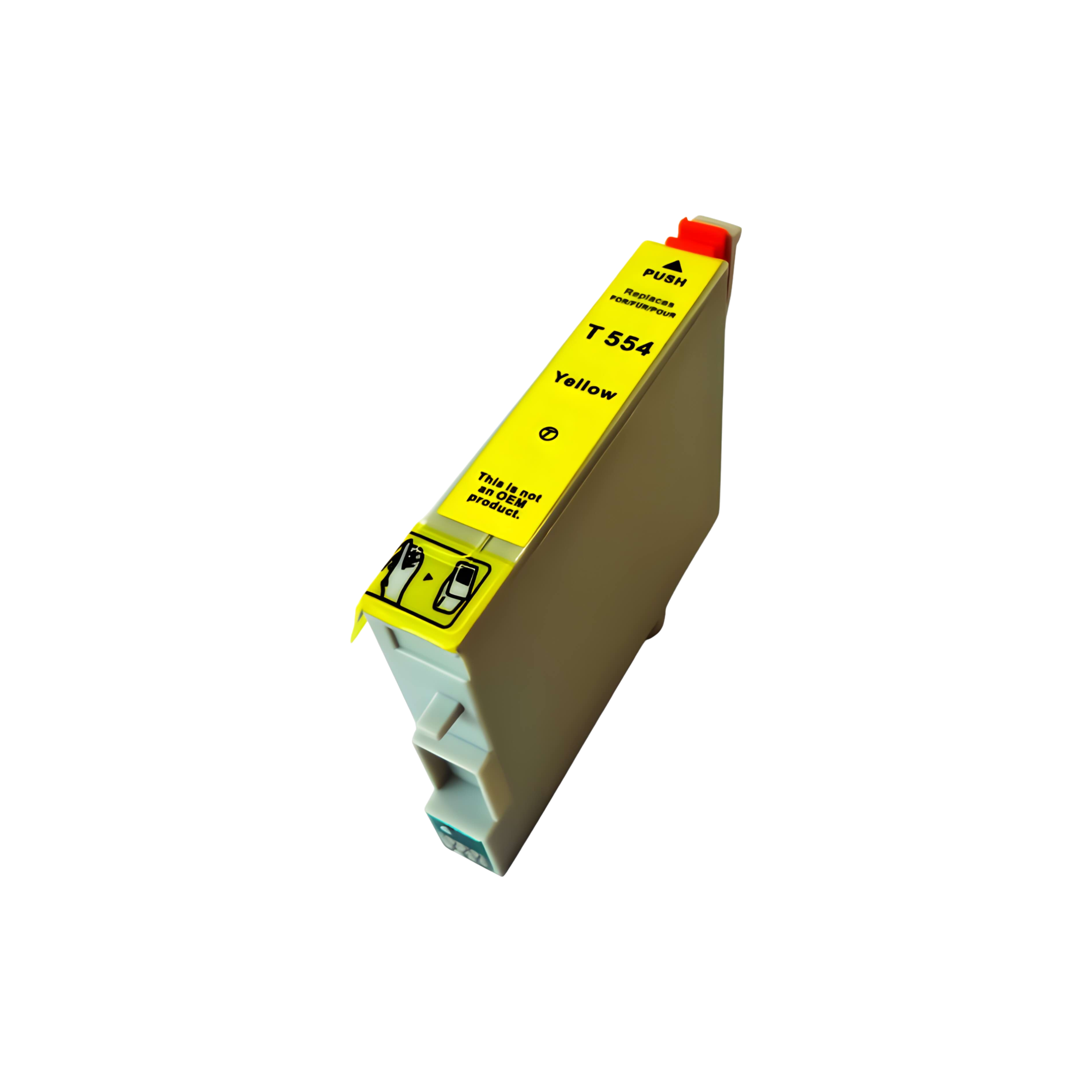 Картридж T0554 Epson желтый совместимый 1