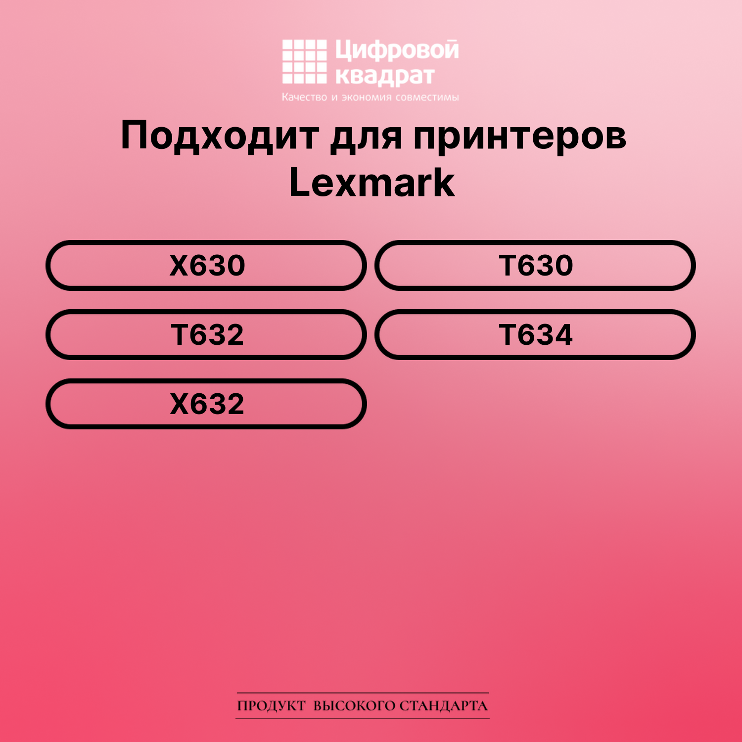 Картридж для Lexmark X630 увеличенный ресурс совместимый 2