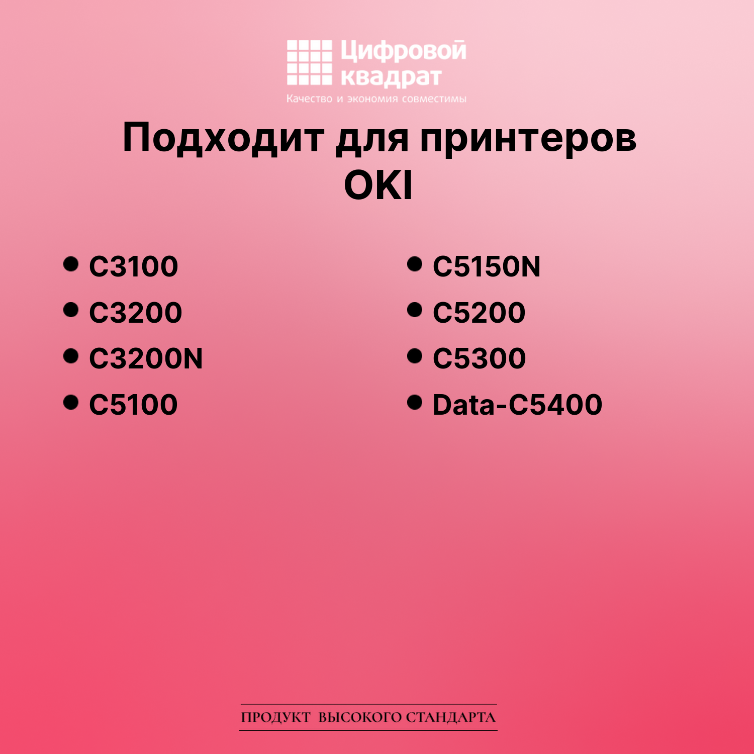 Картридж для OKI C3100 совместимый 2