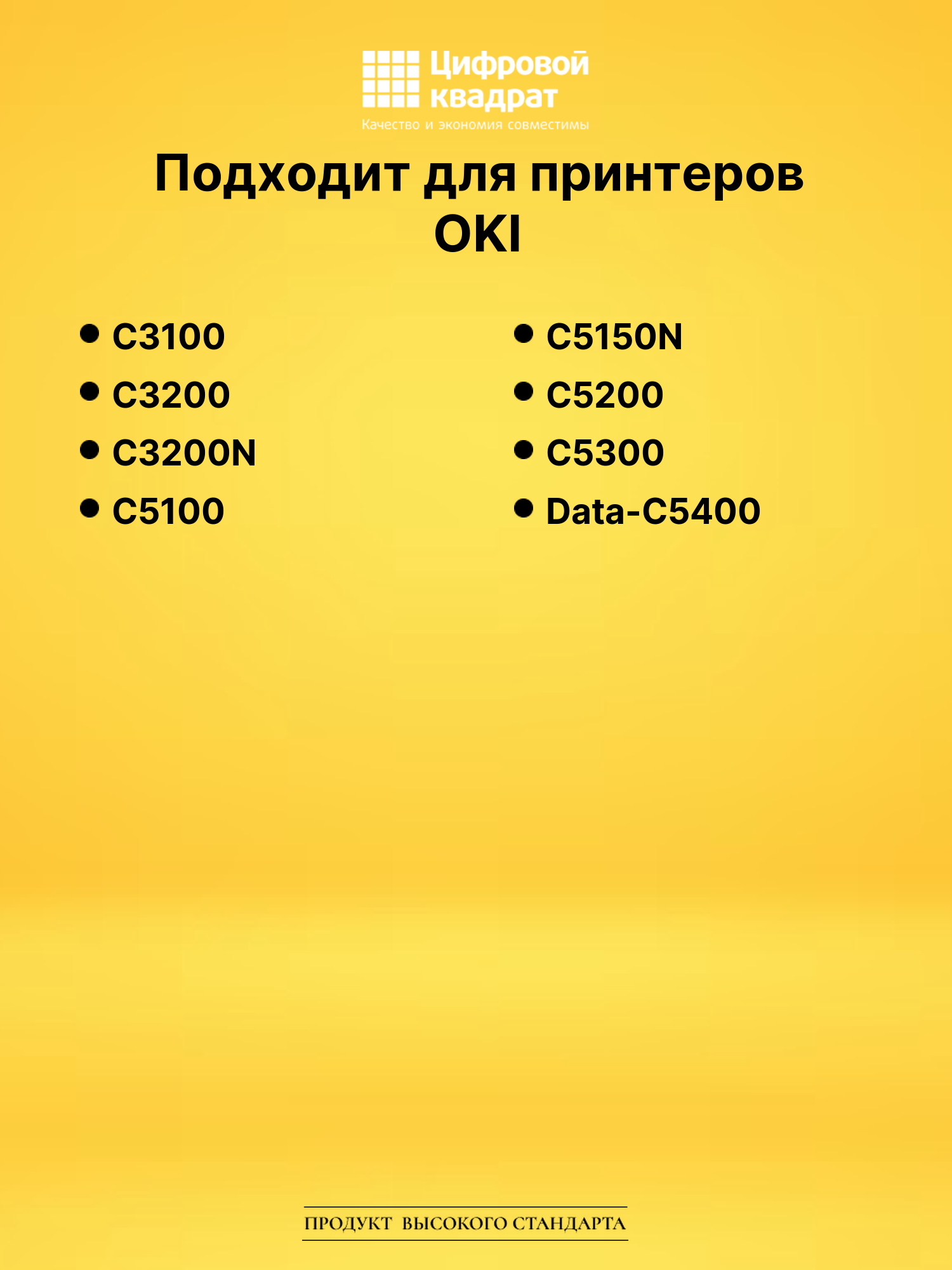 Картридж 42127405 для OKI C5150N, C5200, C5150N желтый 2