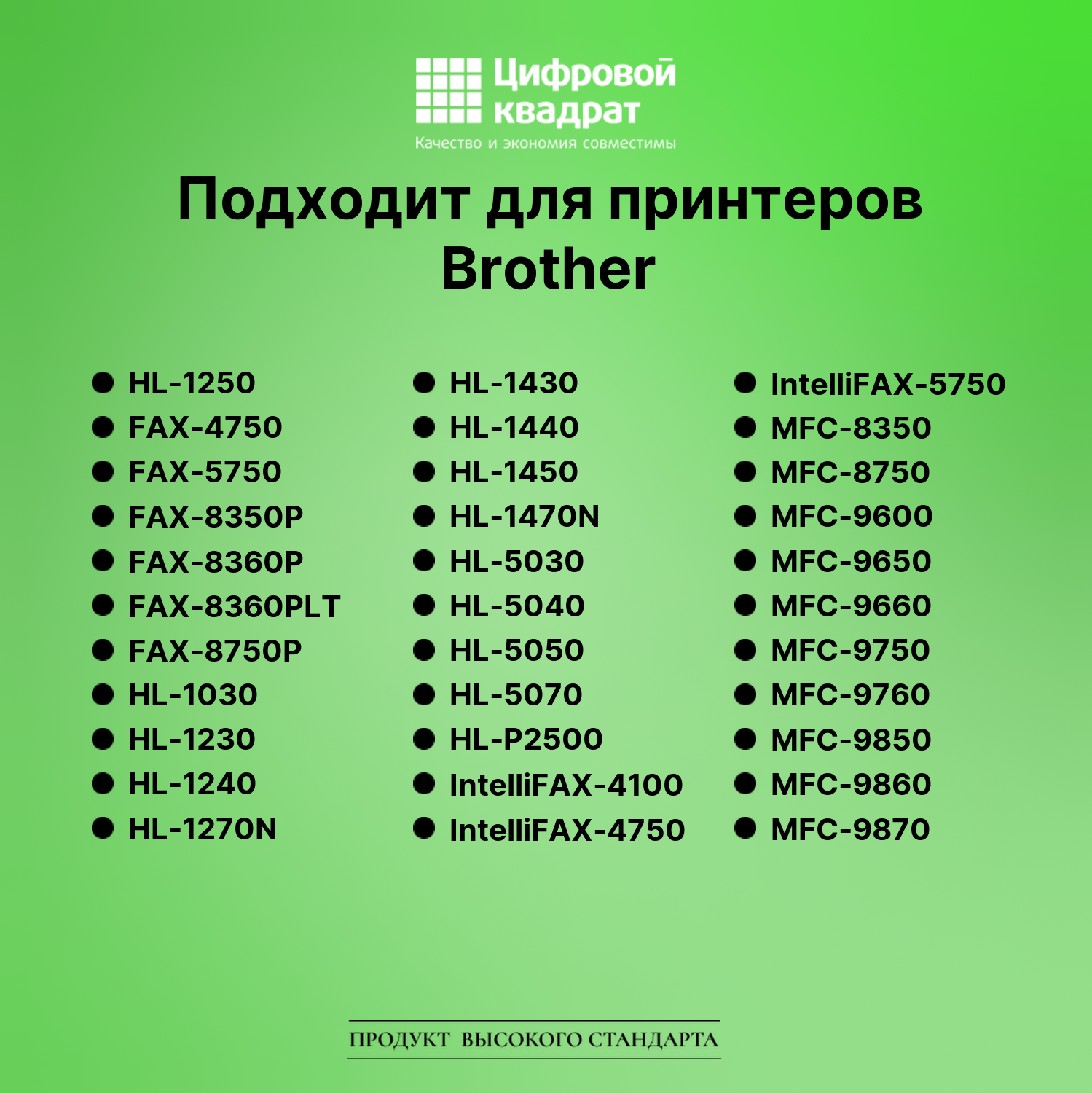Картридж для Brother HL-1250 совместимый 2