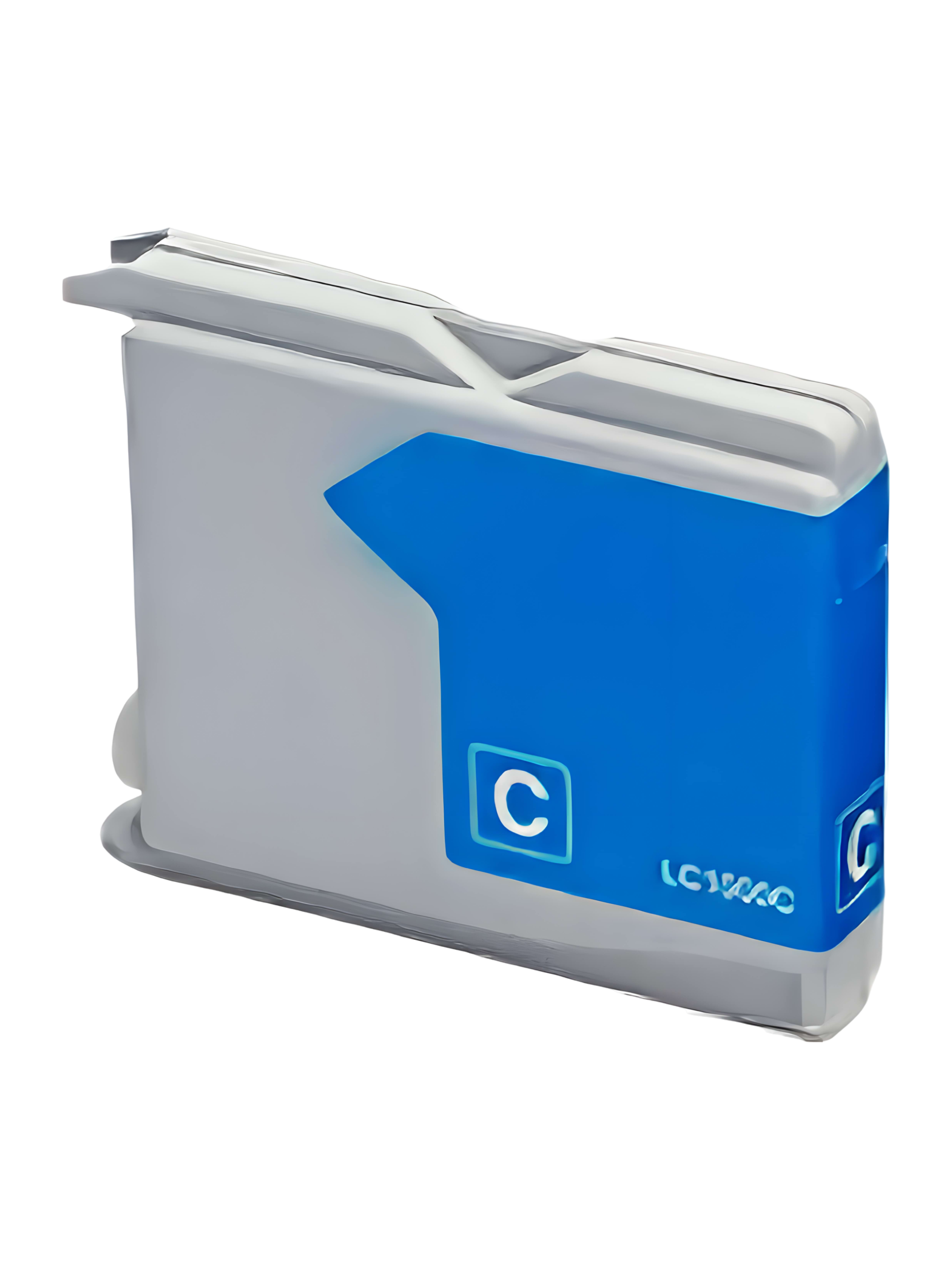 Картридж LC-970C/ LC-1000C Brother голубой совместимый 1