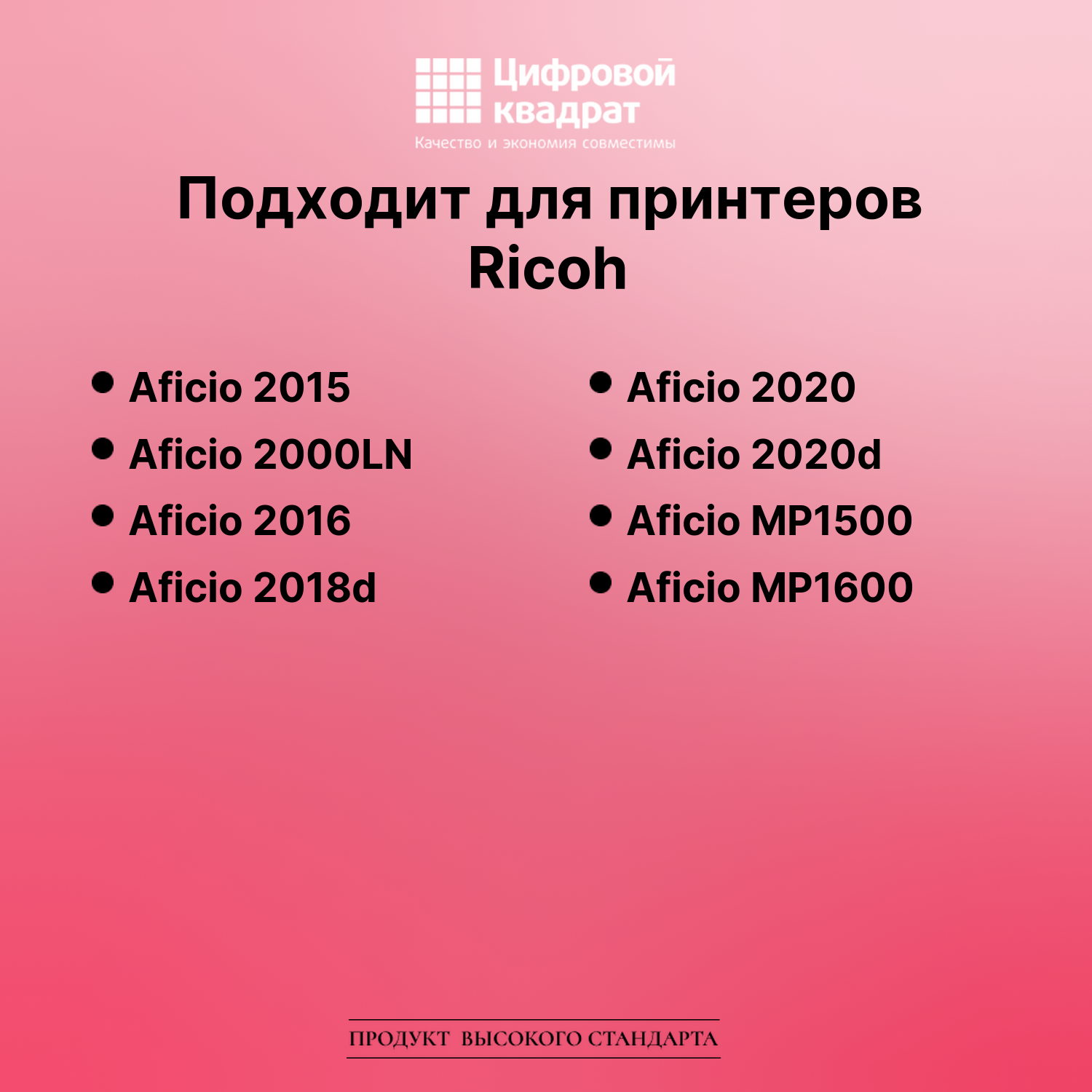 Картридж для Ricoh Aficio 2015 (1230D), 2000LN, 2016 2