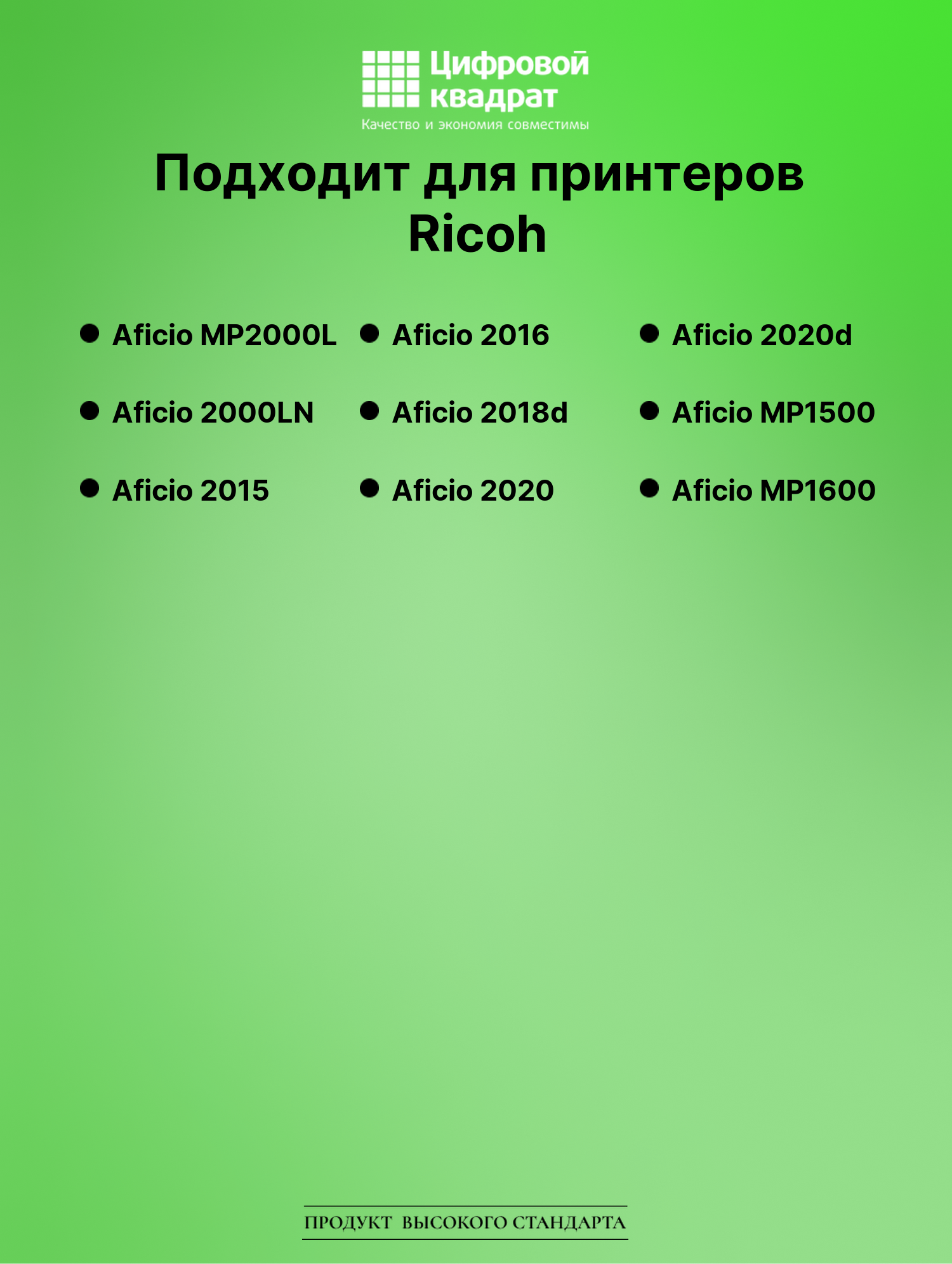 Картридж для Ricoh Aficio MP2000L (1230D), 2000LN 2