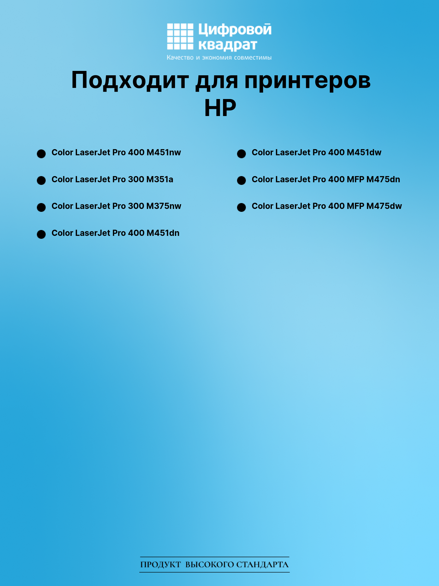 Картридж для HP M451NW совместимый 2