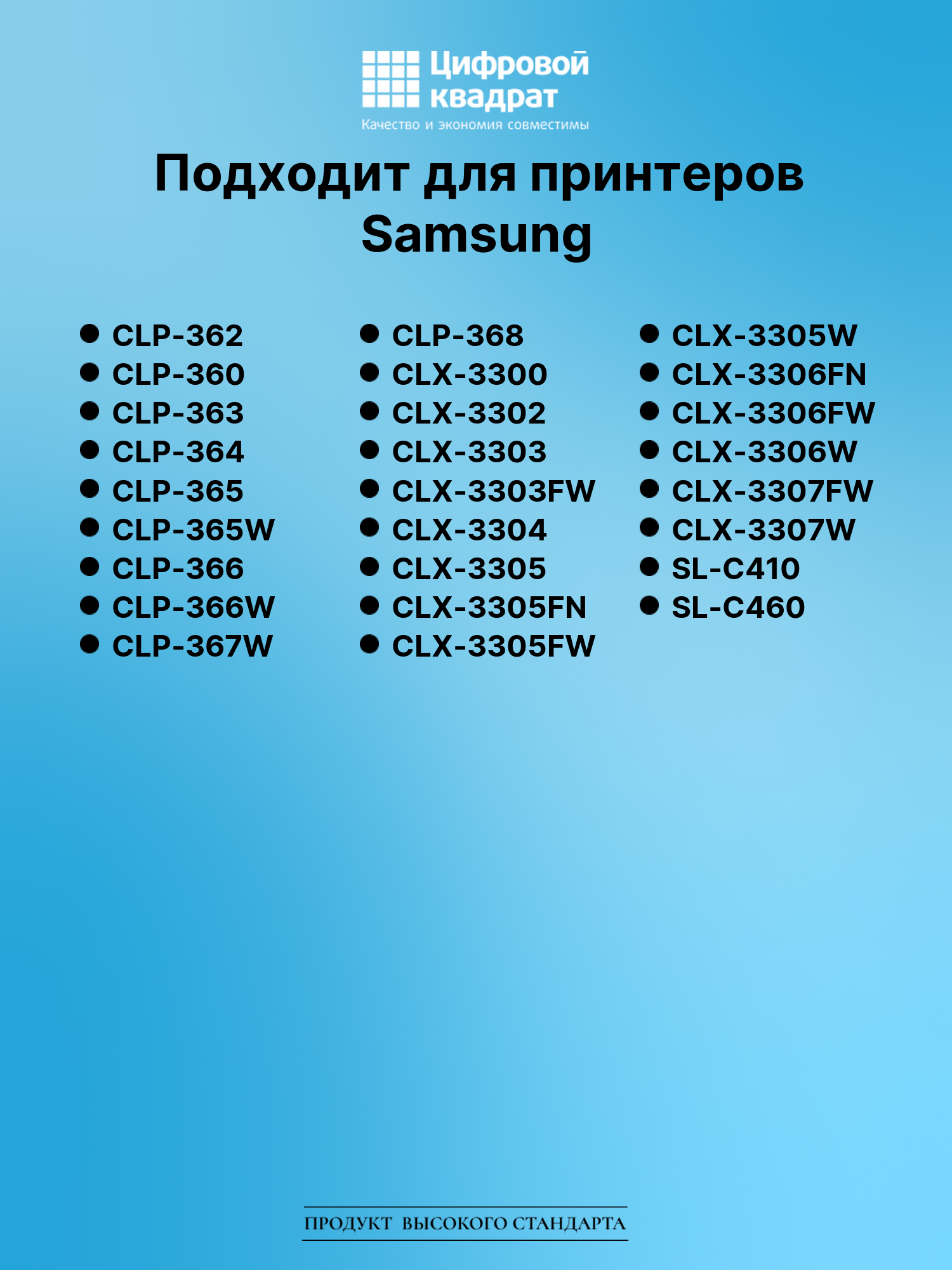 Картридж для Samsung CLP-362 совместимый 2