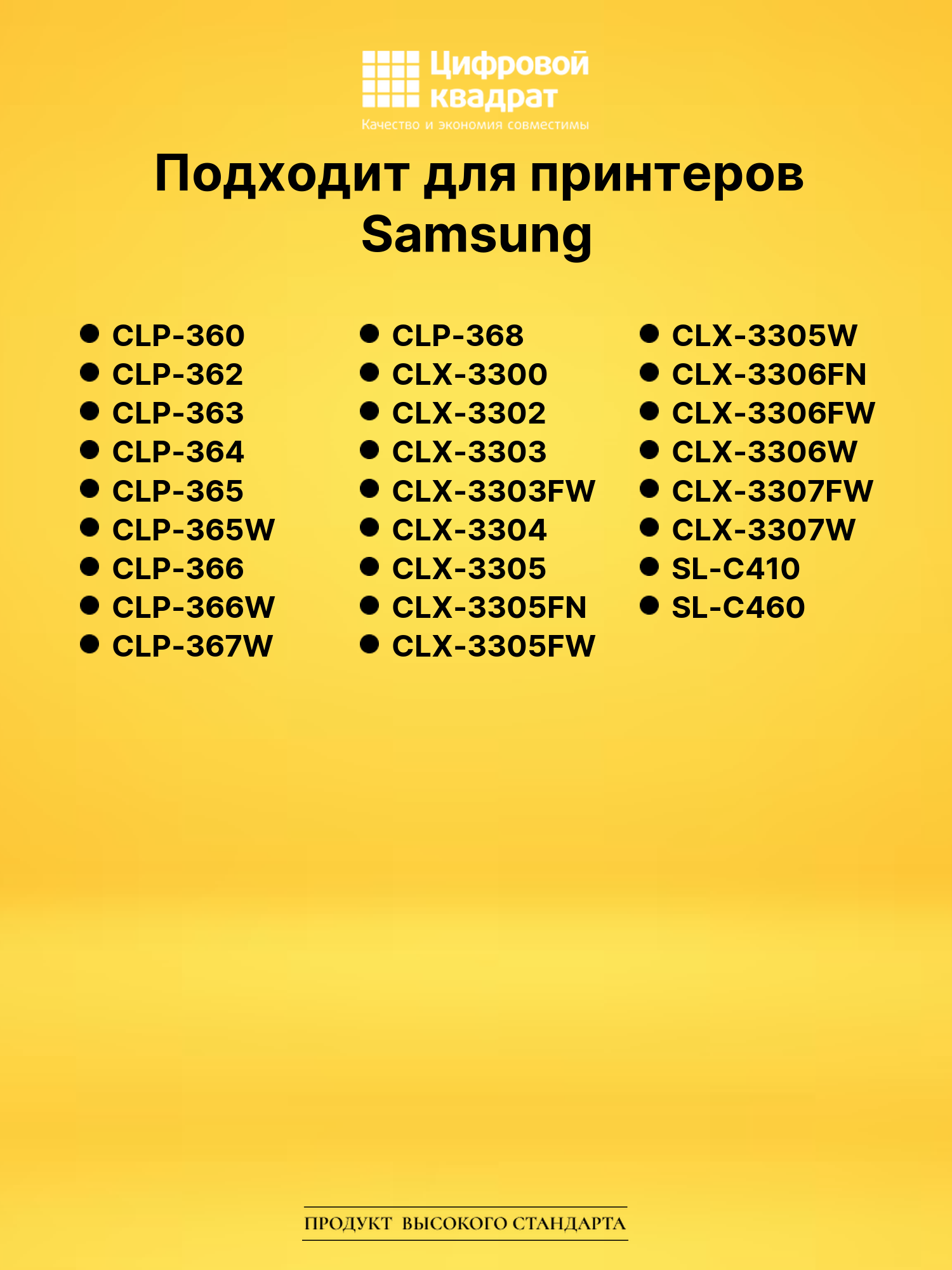 Картридж CLT-C406S Samsung голубой совместимый 2
