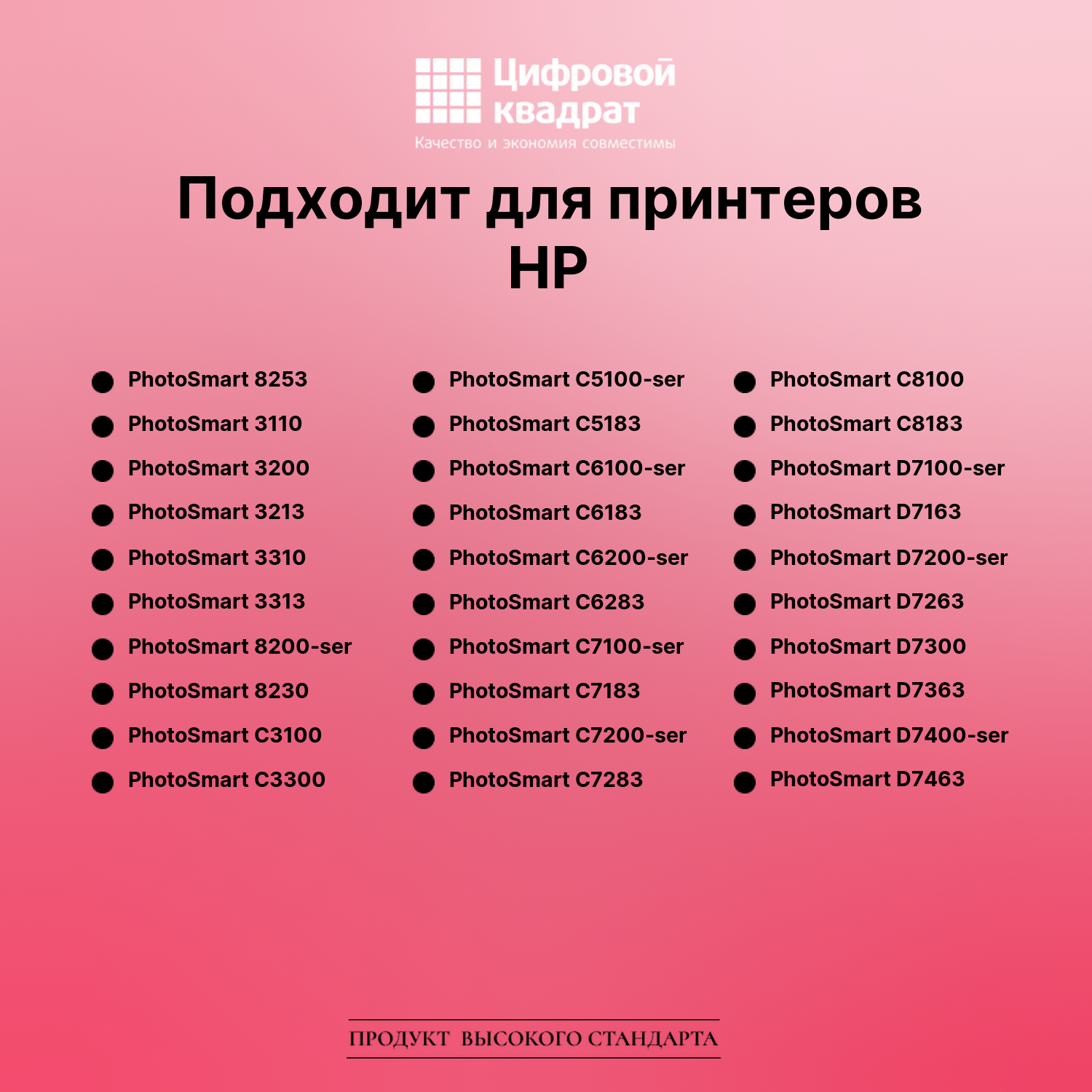 Картридж для HP PhotoSmart 8253 увеличенный ресурс совместимый 2